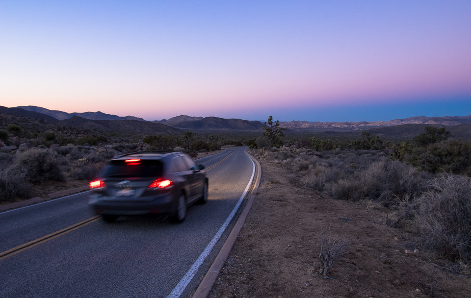 Pentax smc DA* 16-50mm F2.8 ED AL (IF) SDM sample photo. Sunset in joshua tree photography
