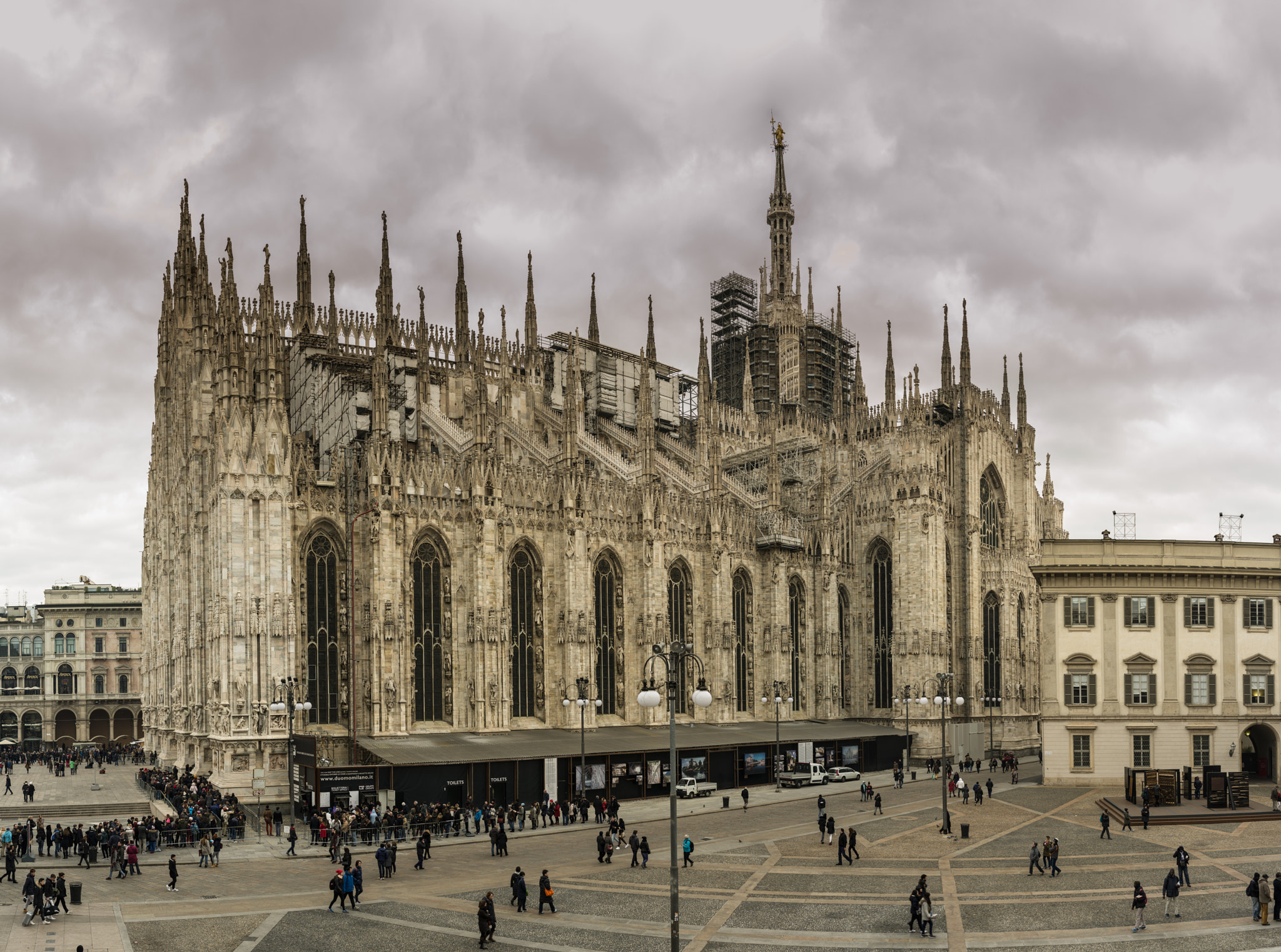 Pentax 645D sample photo. Milan the cathedral photography