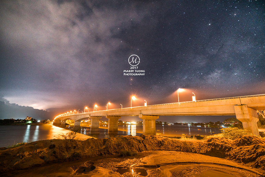 Sony Vario-Sonnar T* 16-35mm F2.8 ZA SSM II sample photo. Takmao bridge and milky way! photography