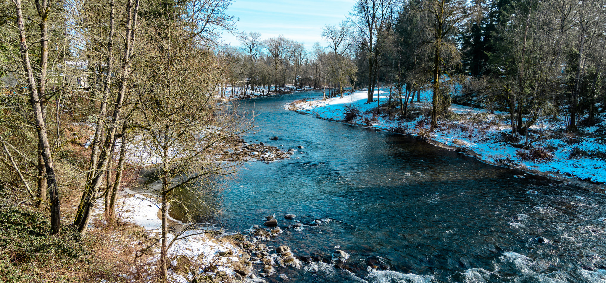 Tokina AT-X Pro 11-16mm F2.8 DX sample photo. Washougal_wa_stream photography