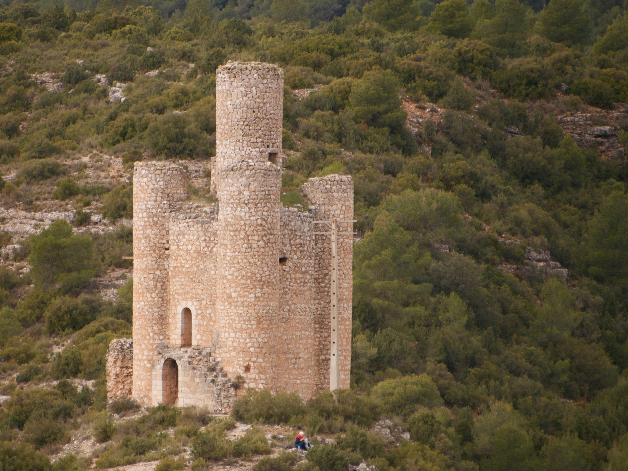 Panasonic Lumix DMC-G3 + Panasonic Lumix G Vario 45-200mm F4-5.6 OIS sample photo. Castle un alarcón, spain photography