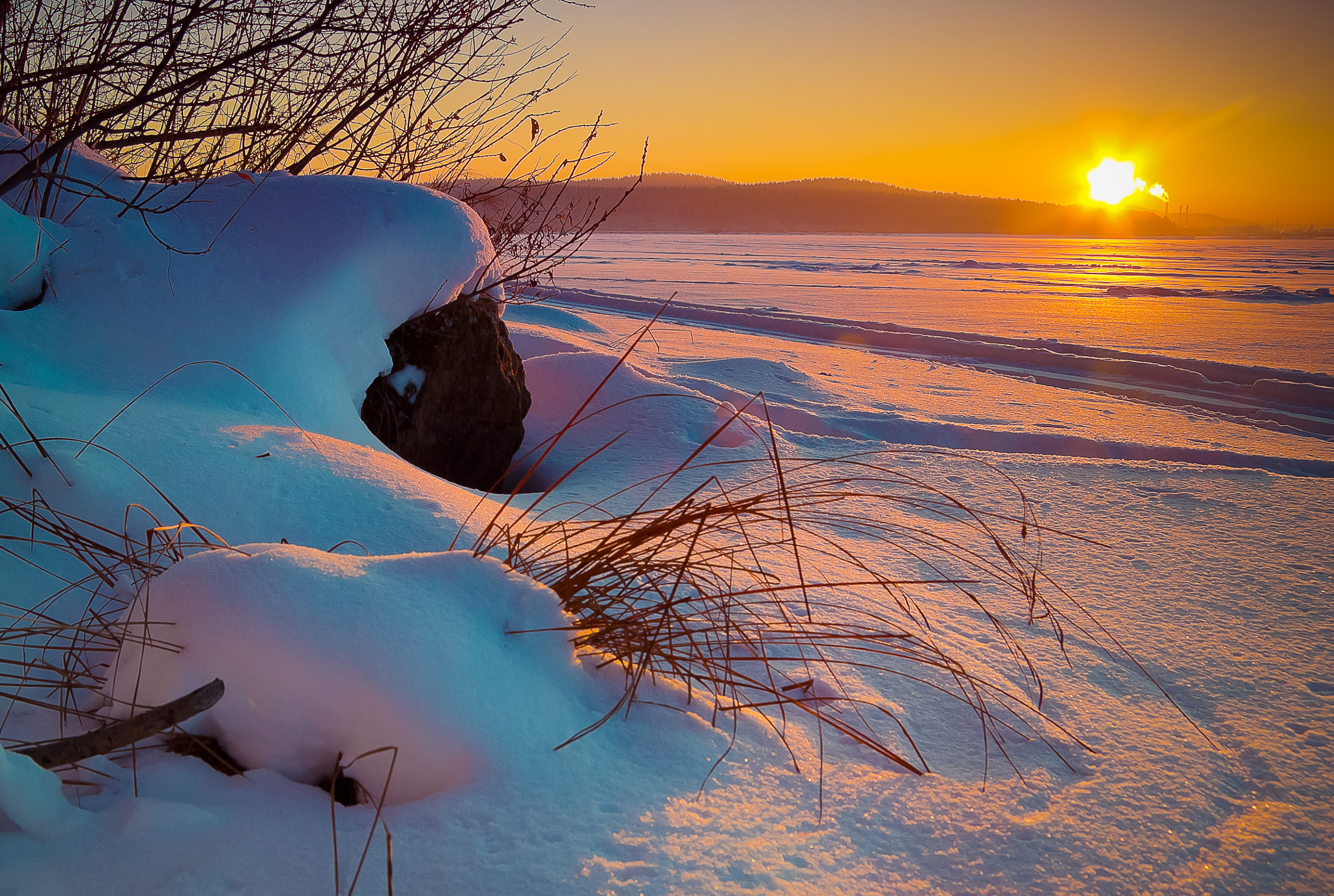 Canon EF-S 17-85mm F4-5.6 IS USM sample photo. Зимний вечер photography