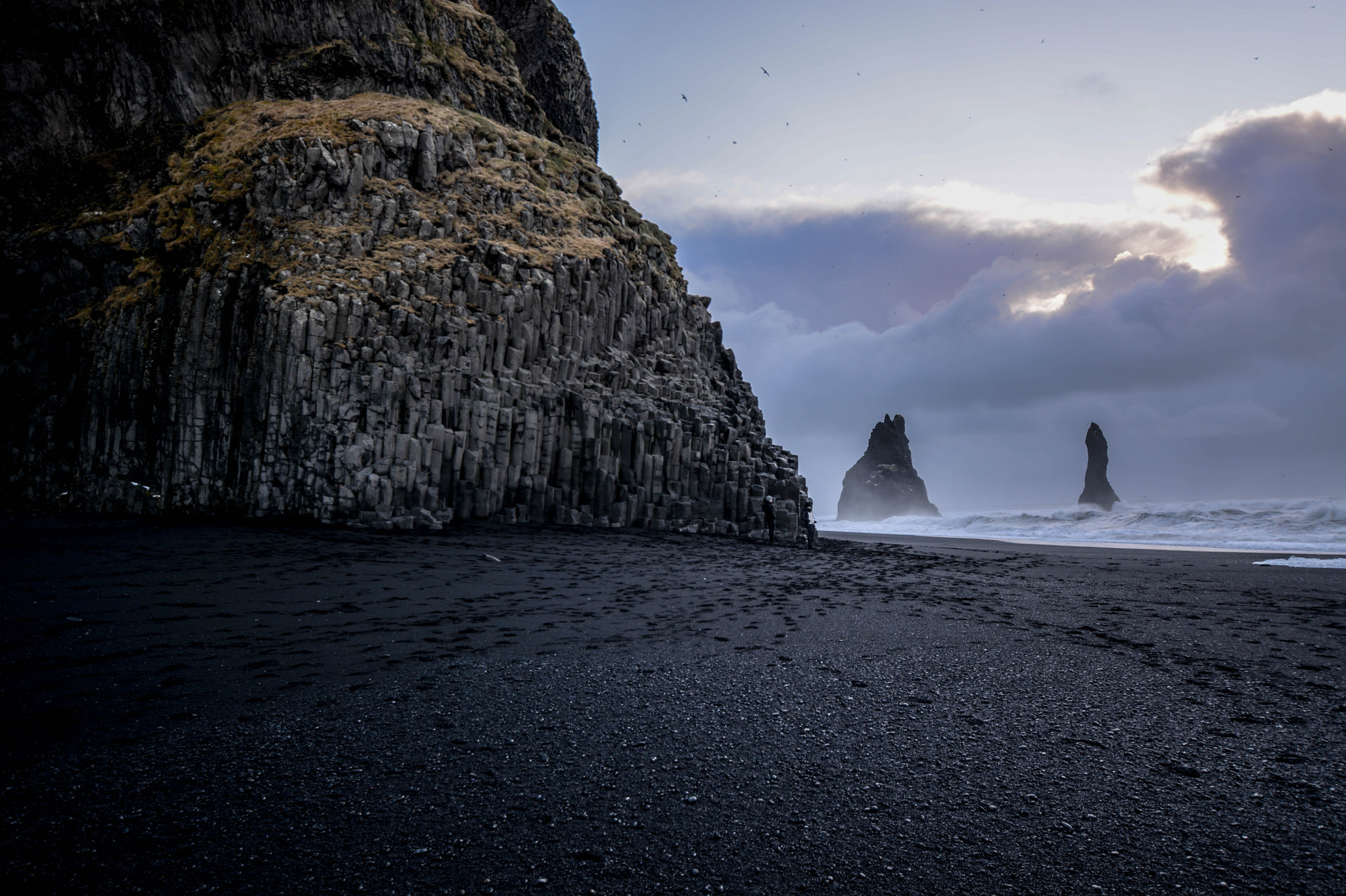 Nikon D5200 + Sigma 10-20mm F3.5 EX DC HSM sample photo. Good morning reynisfjara! photography