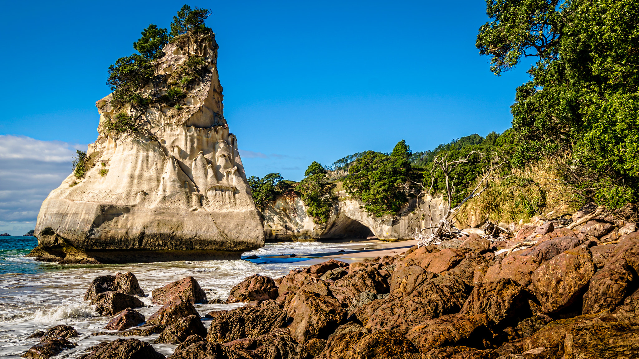 Nikon D5300 sample photo. Cathedral cove photography