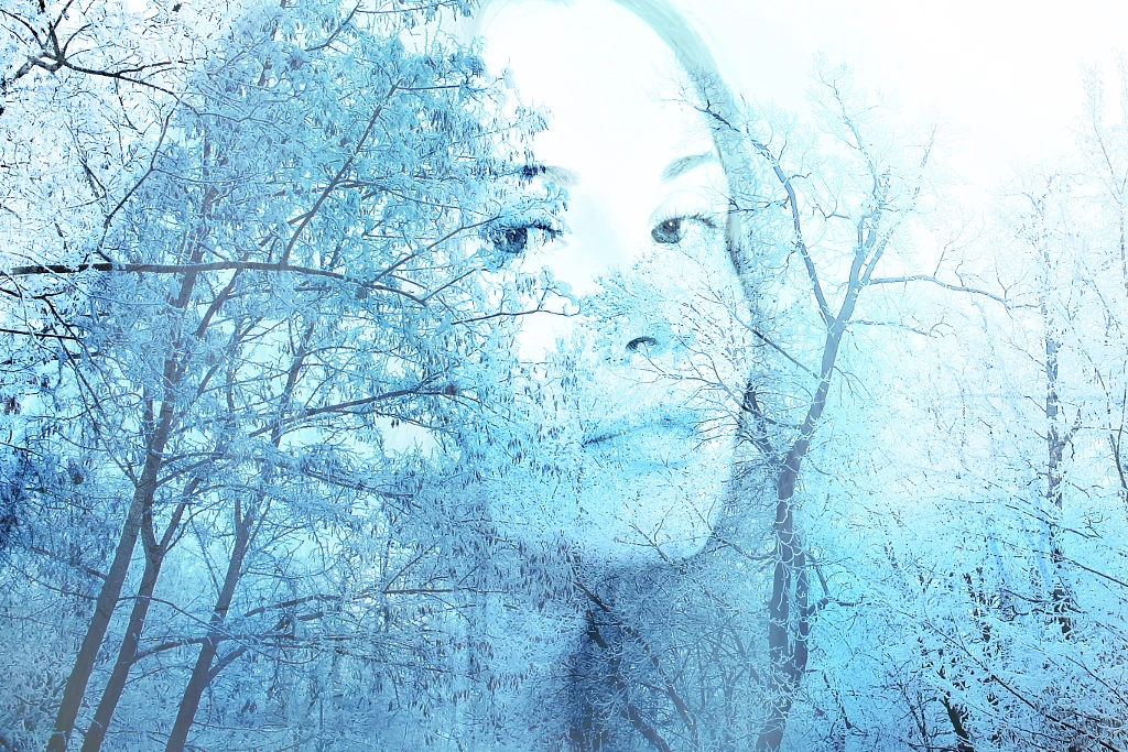 winter forest fairy portrait by Olena Zaskochenko on 500px.com