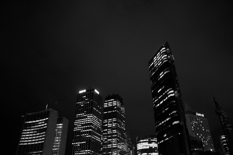 Canon EOS 60D sample photo. My black and white city photography