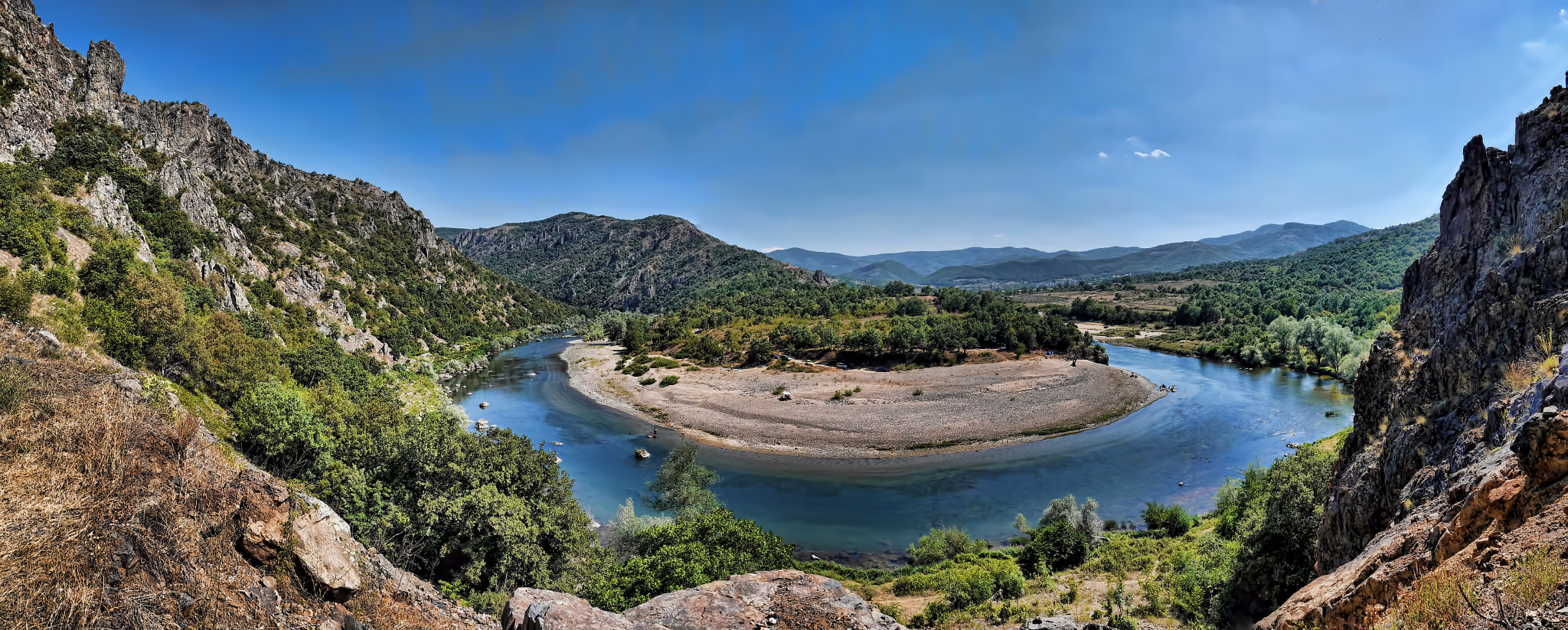 Panasonic Lumix DMC-GX7 sample photo. Arda horseshoe bend near madzharovo photography