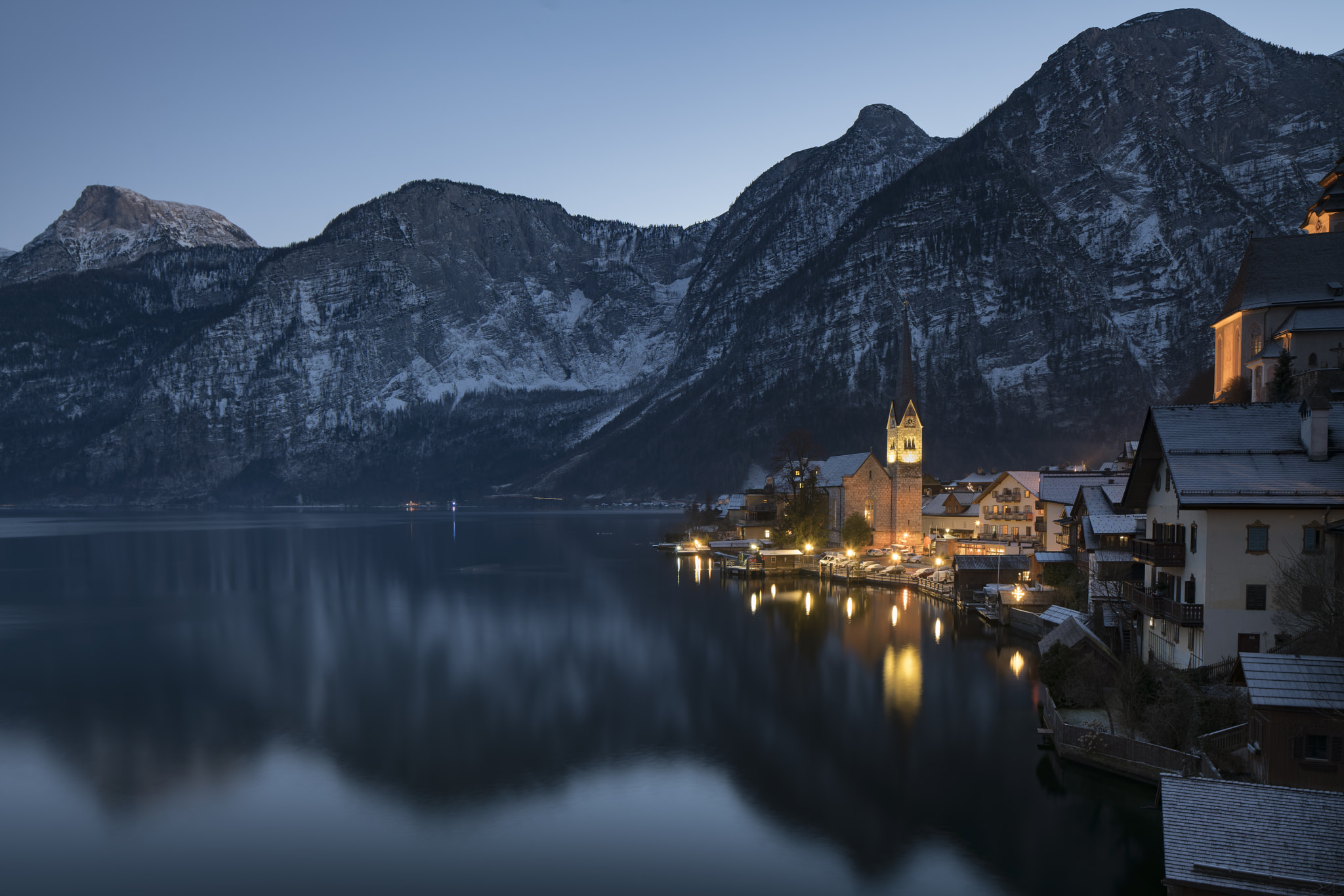 Canon TS-E 24.0mm f/3.5 L II sample photo. Hallstatt photography