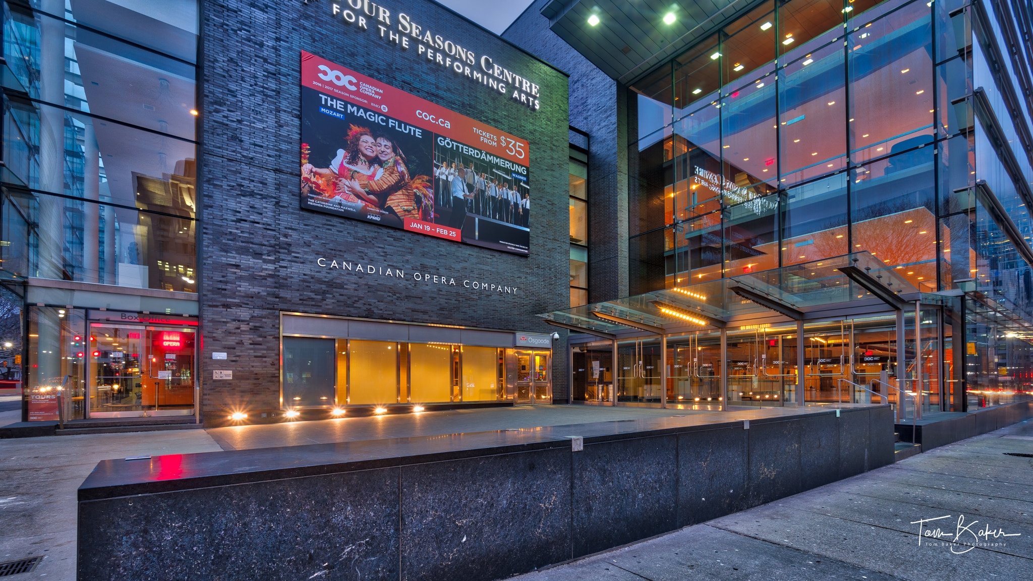 Sony a6300 + Sony E 10-18mm F4 OSS sample photo. Four seasons centre for the performing arts photography
