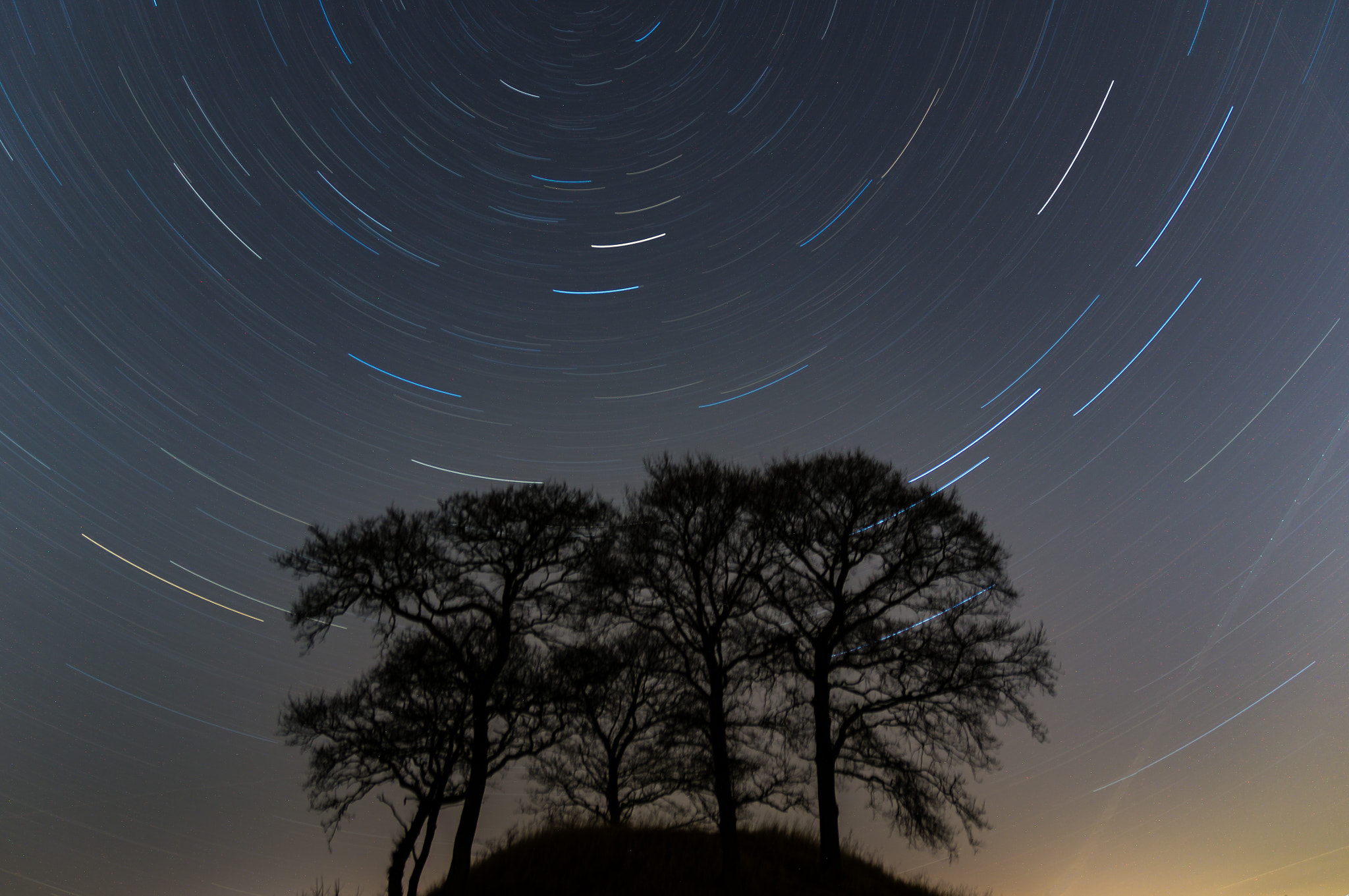 Sony SLT-A55 (SLT-A55V) sample photo. The spinning sky photography