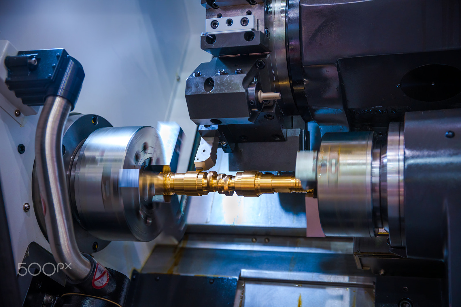 Canon EF 24-70mm F2.8L II USM sample photo. Metalworking cnc milling machine. photography