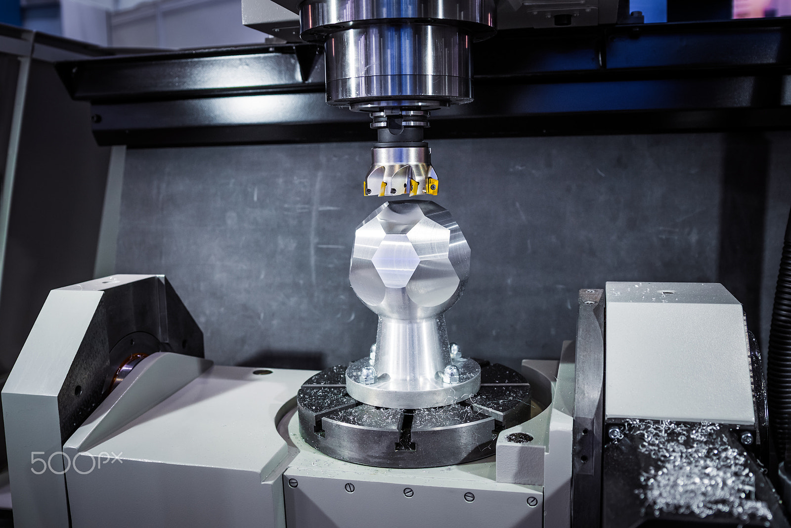 Canon EF 24-70mm F2.8L II USM sample photo. Metalworking cnc milling machine. photography