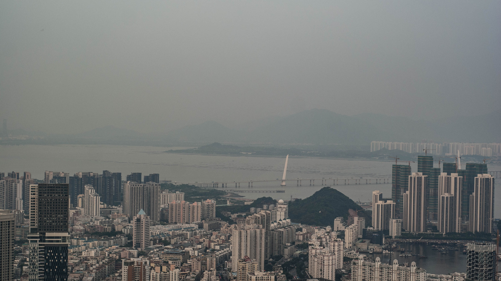 Sony Alpha DSLR-A330 + Minolta AF 50mm F1.7 sample photo. Shekou from above photography