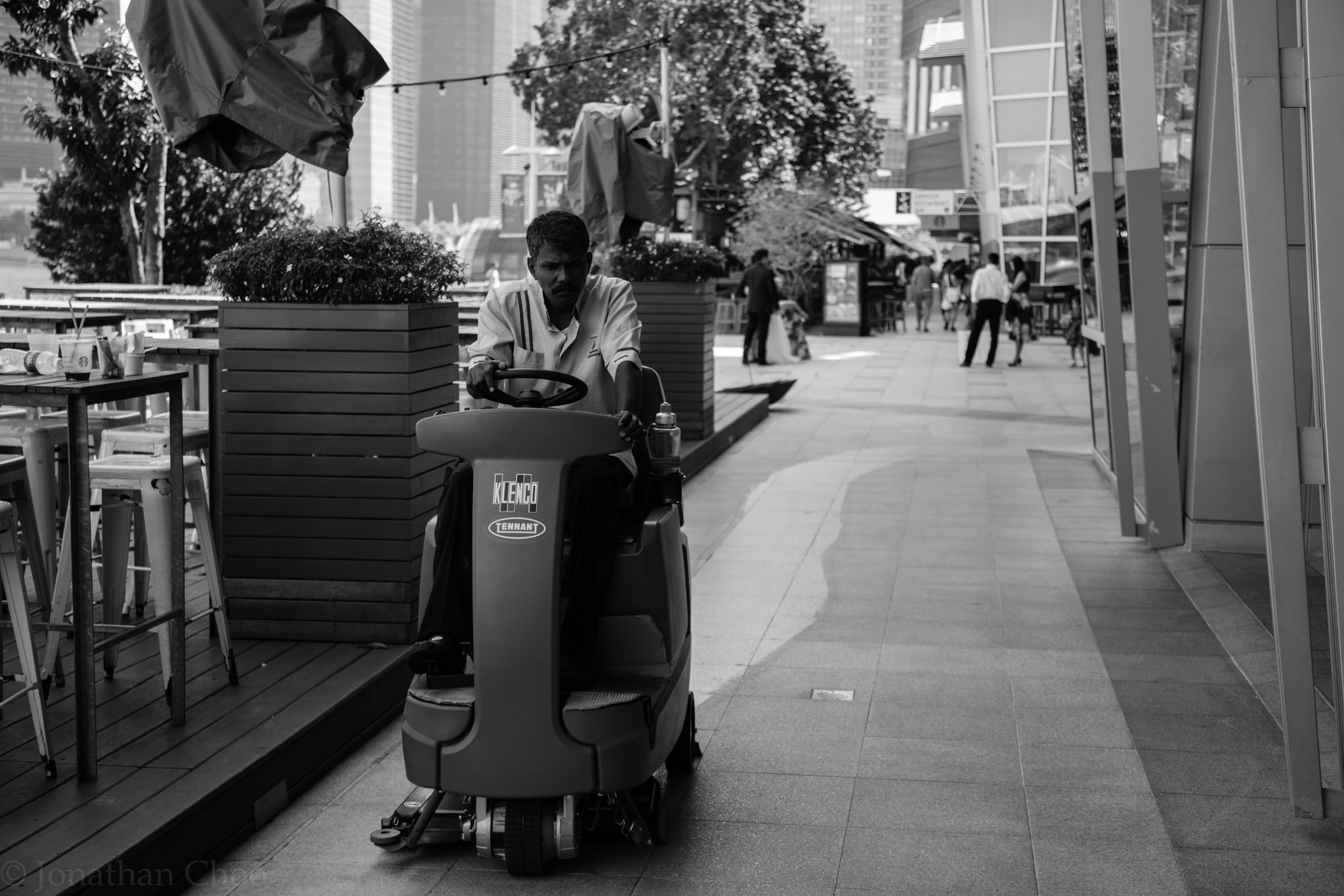 Sony a7R II + Canon EF 24-105mm F4L IS USM sample photo. Cleaning in progress photography