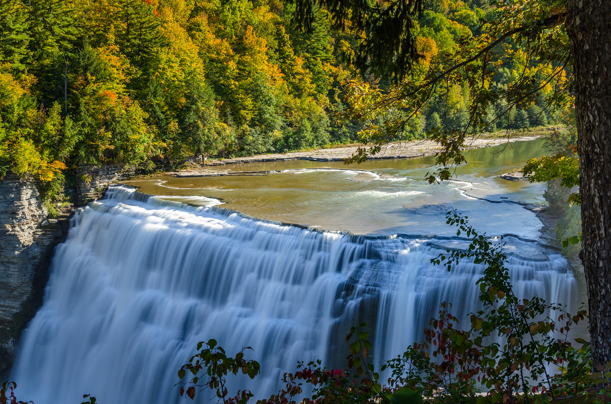 Nikon AF-S Nikkor 24-120mm F4G ED VR sample photo. Letchworth state park photography