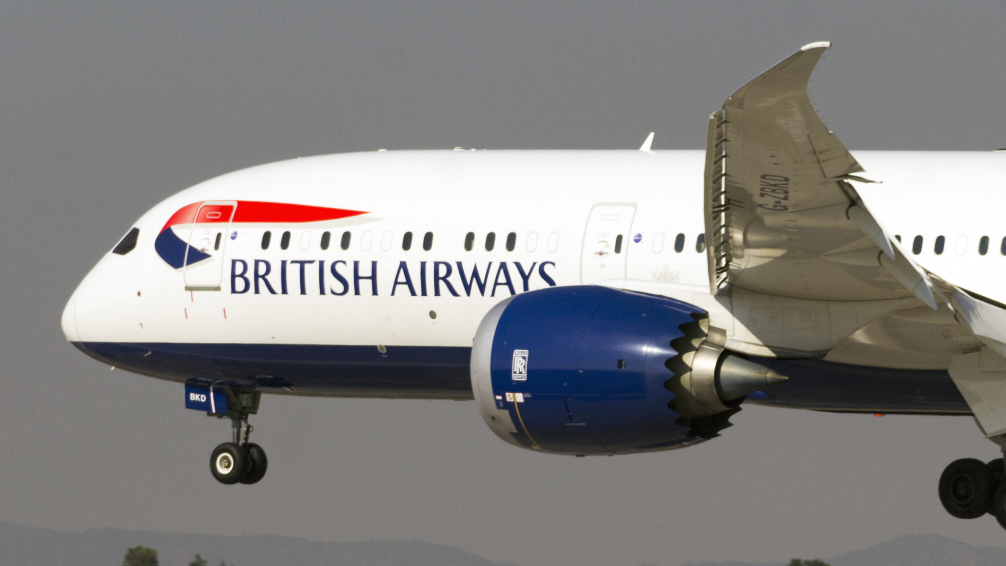 Canon EF-S 18-135mm F3.5-5.6 IS sample photo. British airways | boeing 787-9 | first flight to santiago, scl photography