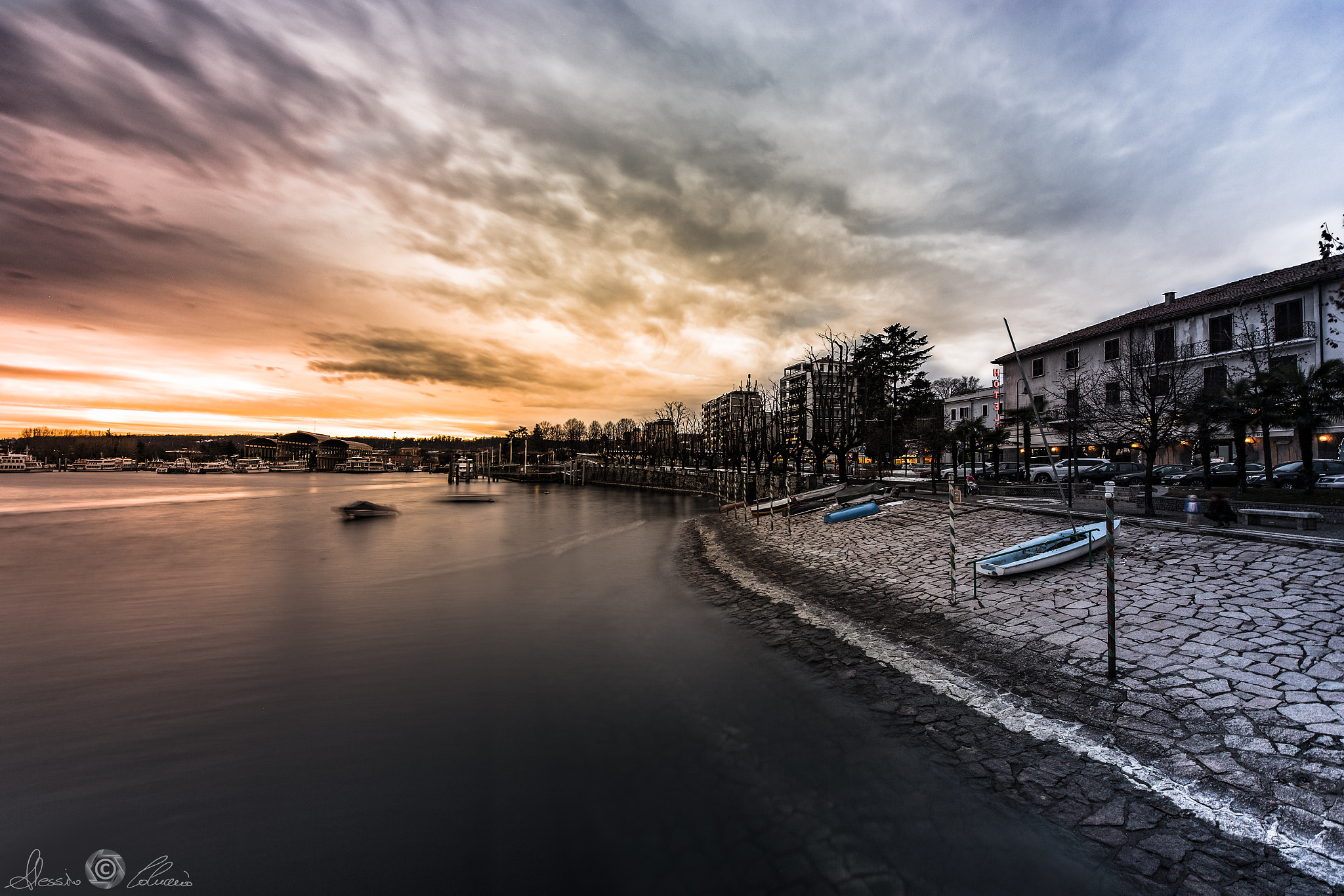 Canon EOS-1D X sample photo. Arona at sunset photography