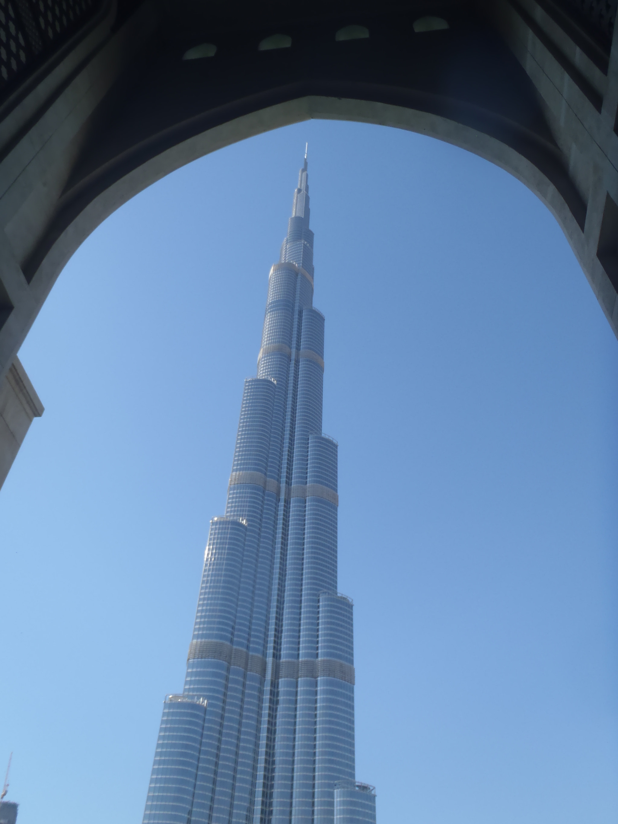 Olympus uTough-6020 sample photo. The highest skyscraper burj khalifa photography