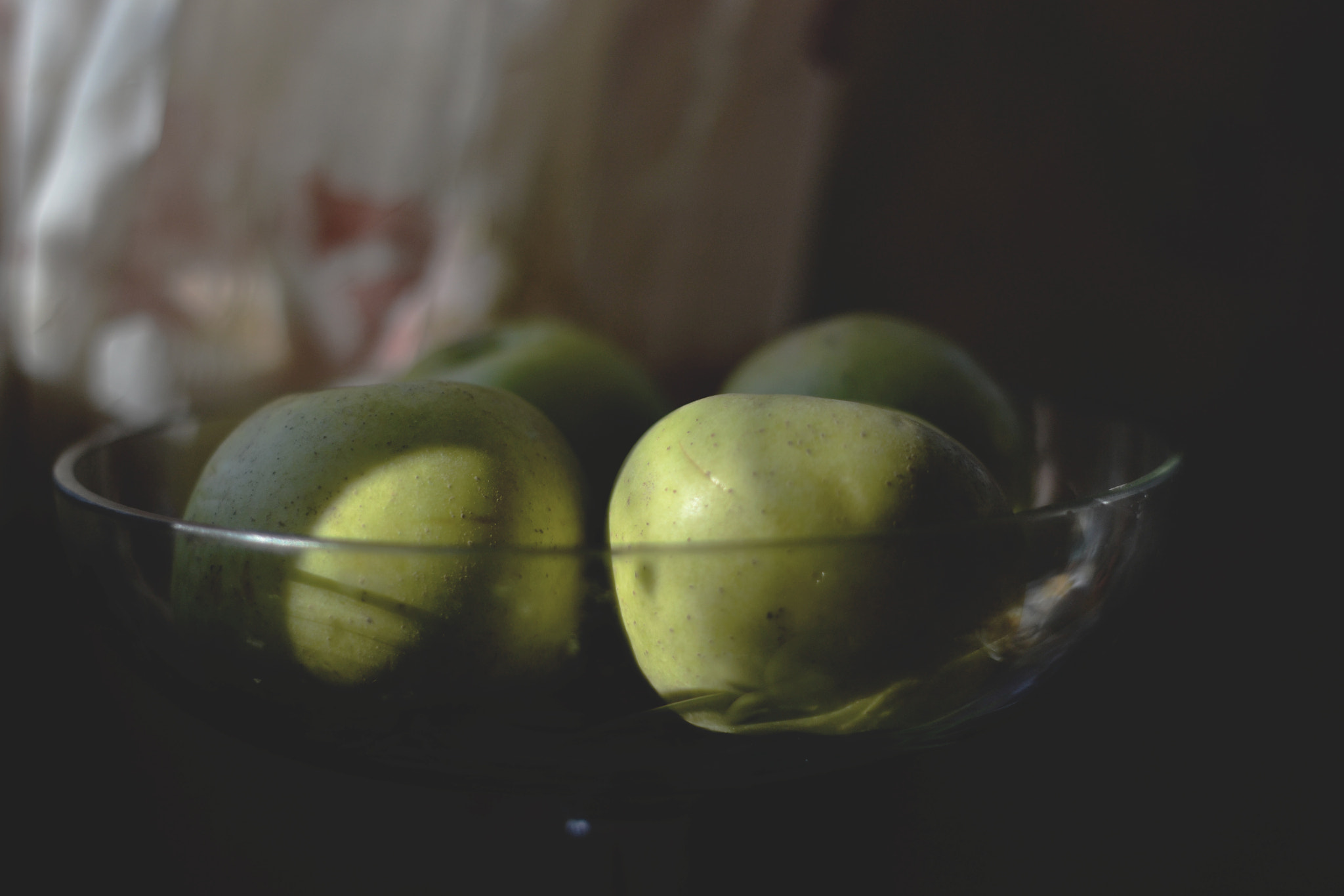 Nikon D3100 sample photo. Green apples photography