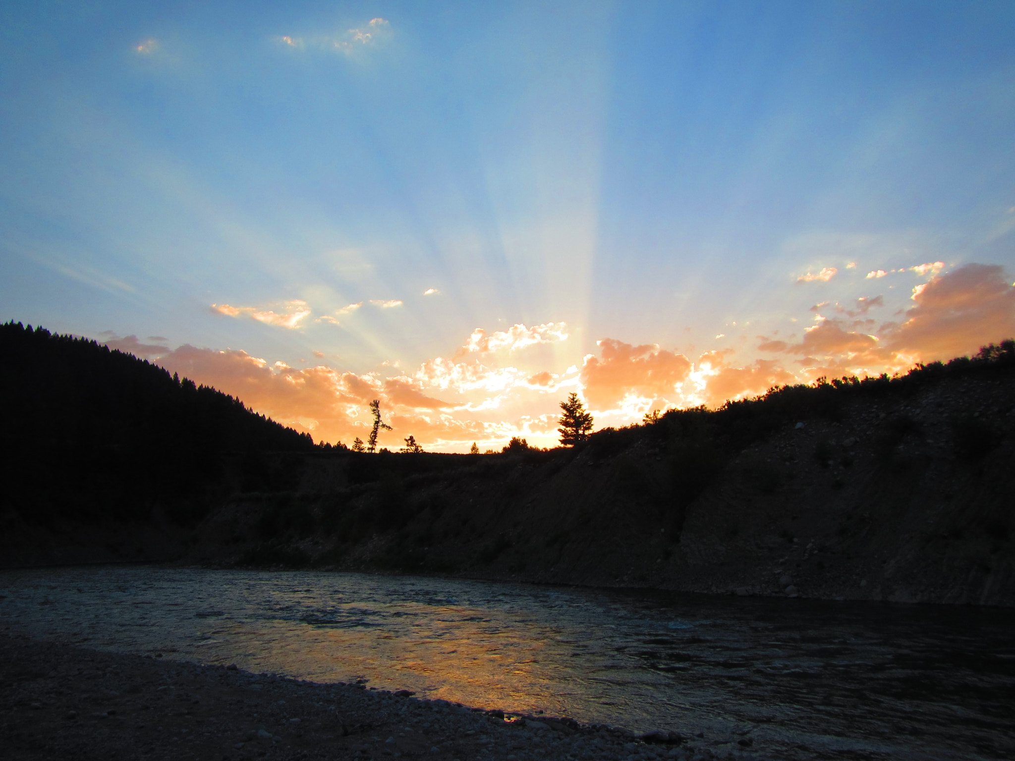 Canon PowerShot D20 sample photo. A beautiful sunset after blissful day photography
