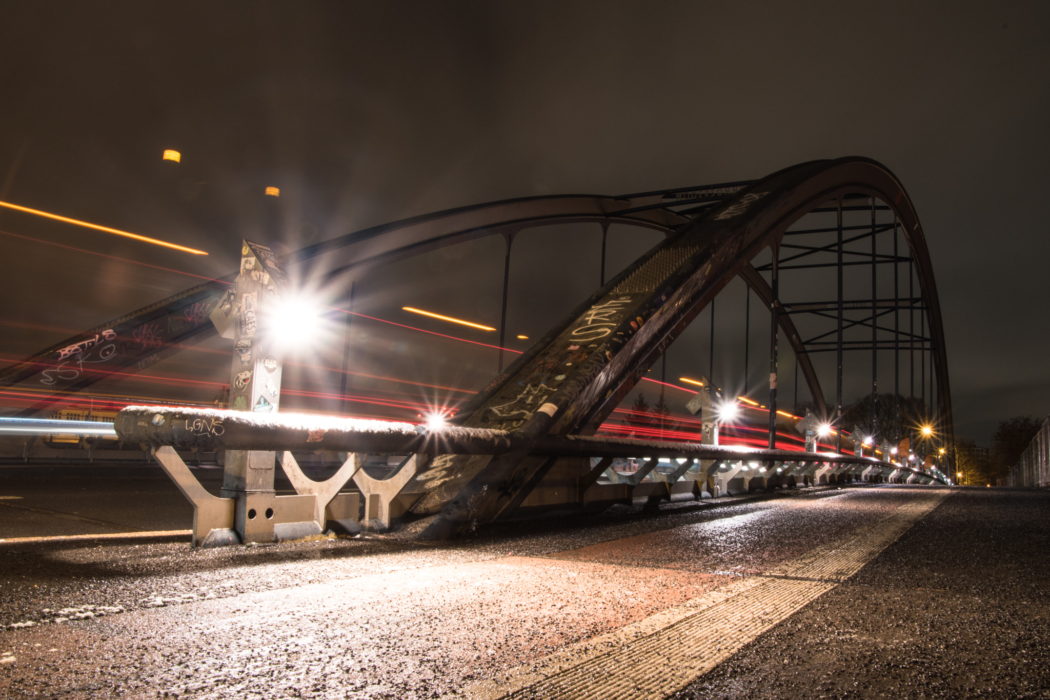 Nikon D5500 sample photo. Modersohn-bridge in berlin photography