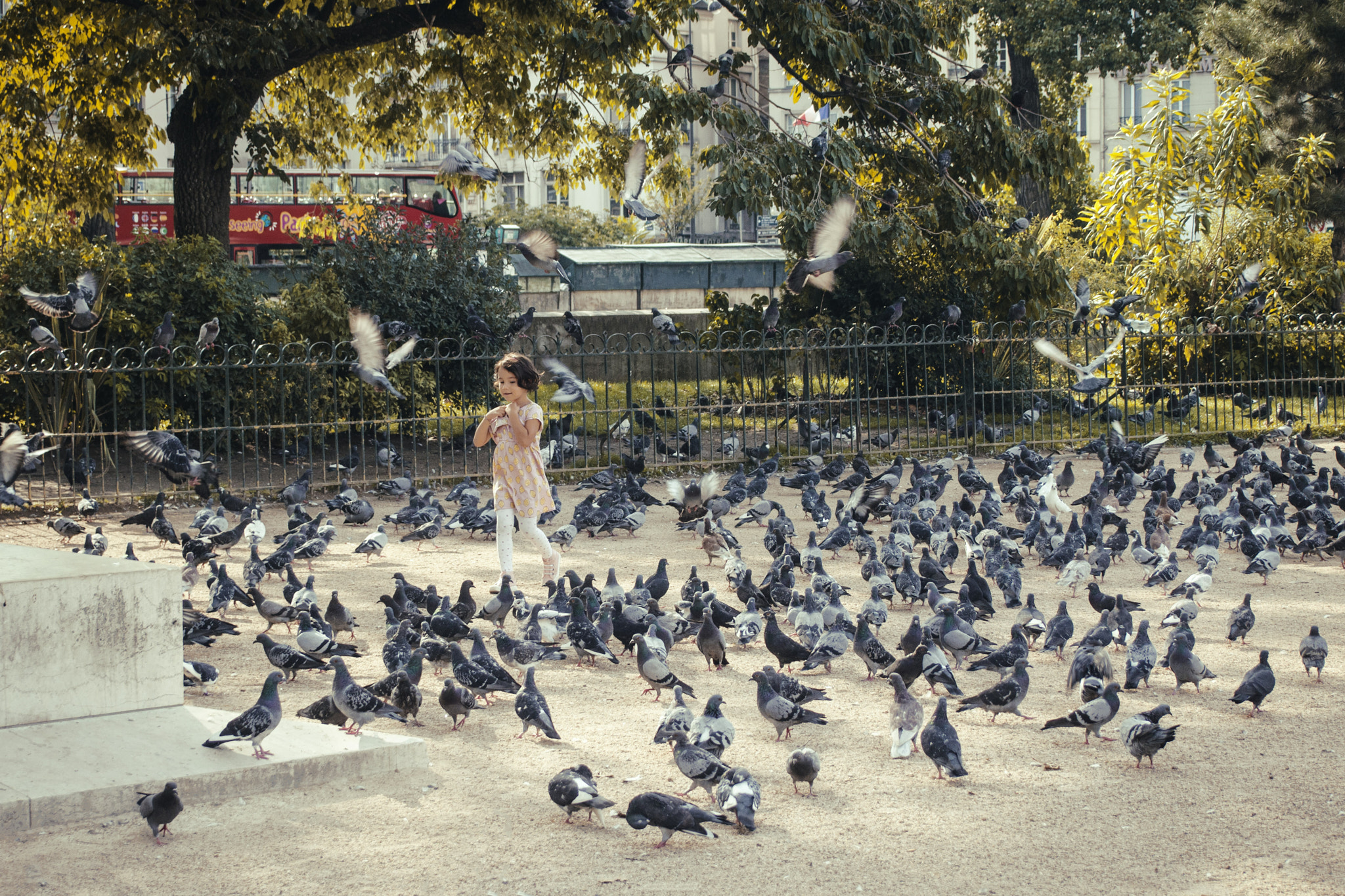 Olympus PEN E-P3 + Olympus M.Zuiko Digital 14-42mm F3.5-5.6 II R sample photo. Girl and doves photography