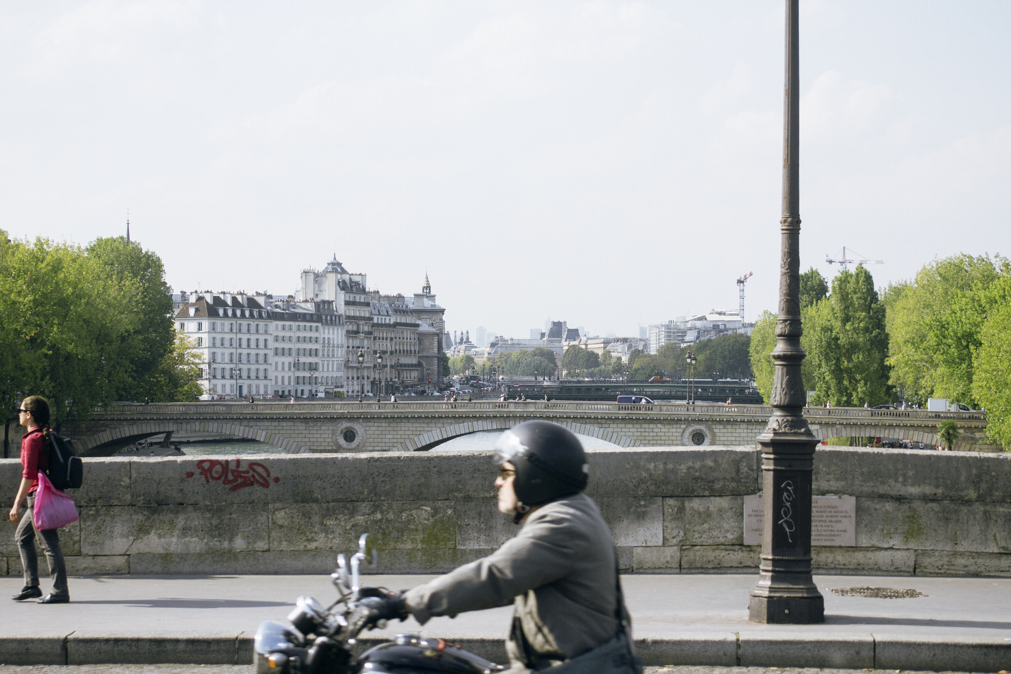 Olympus PEN E-P3 sample photo. Bridges over paris water photography