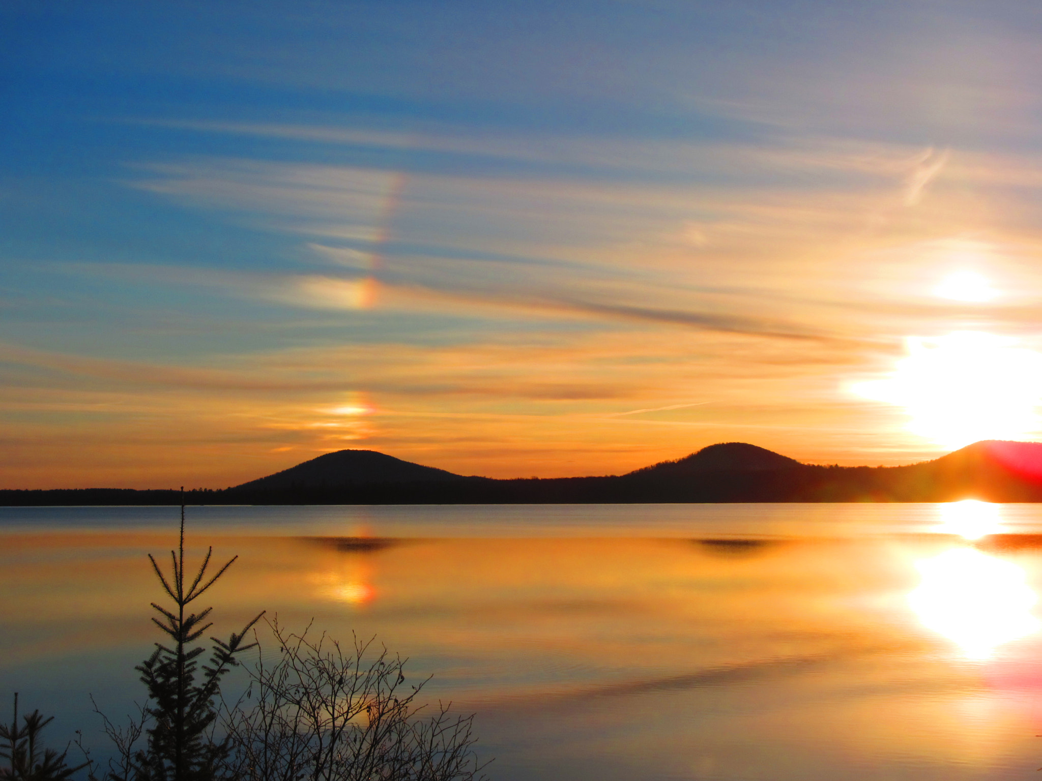 Canon PowerShot D20 sample photo. Rainbow mirror photography