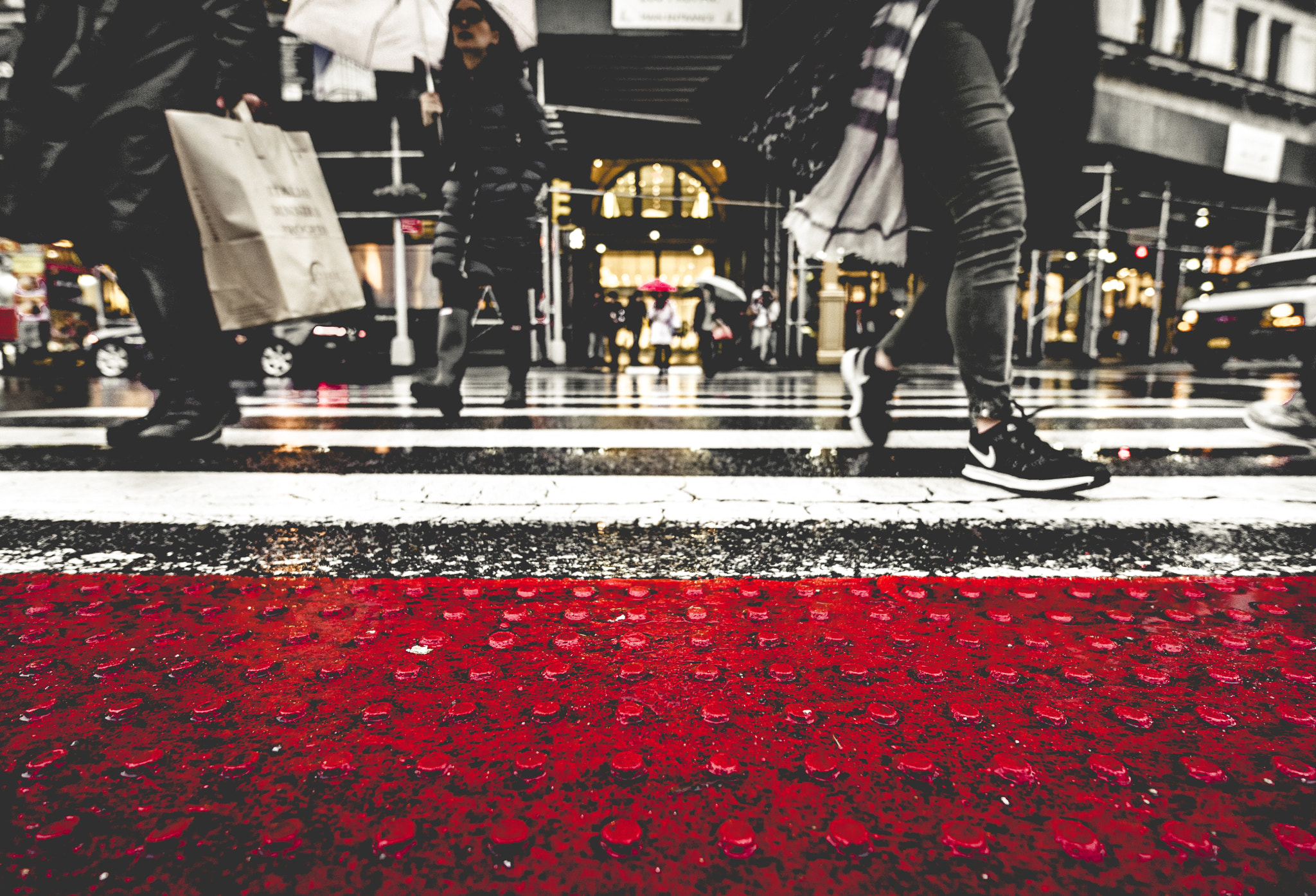 Nikon D810 sample photo. Red umbrella photography
