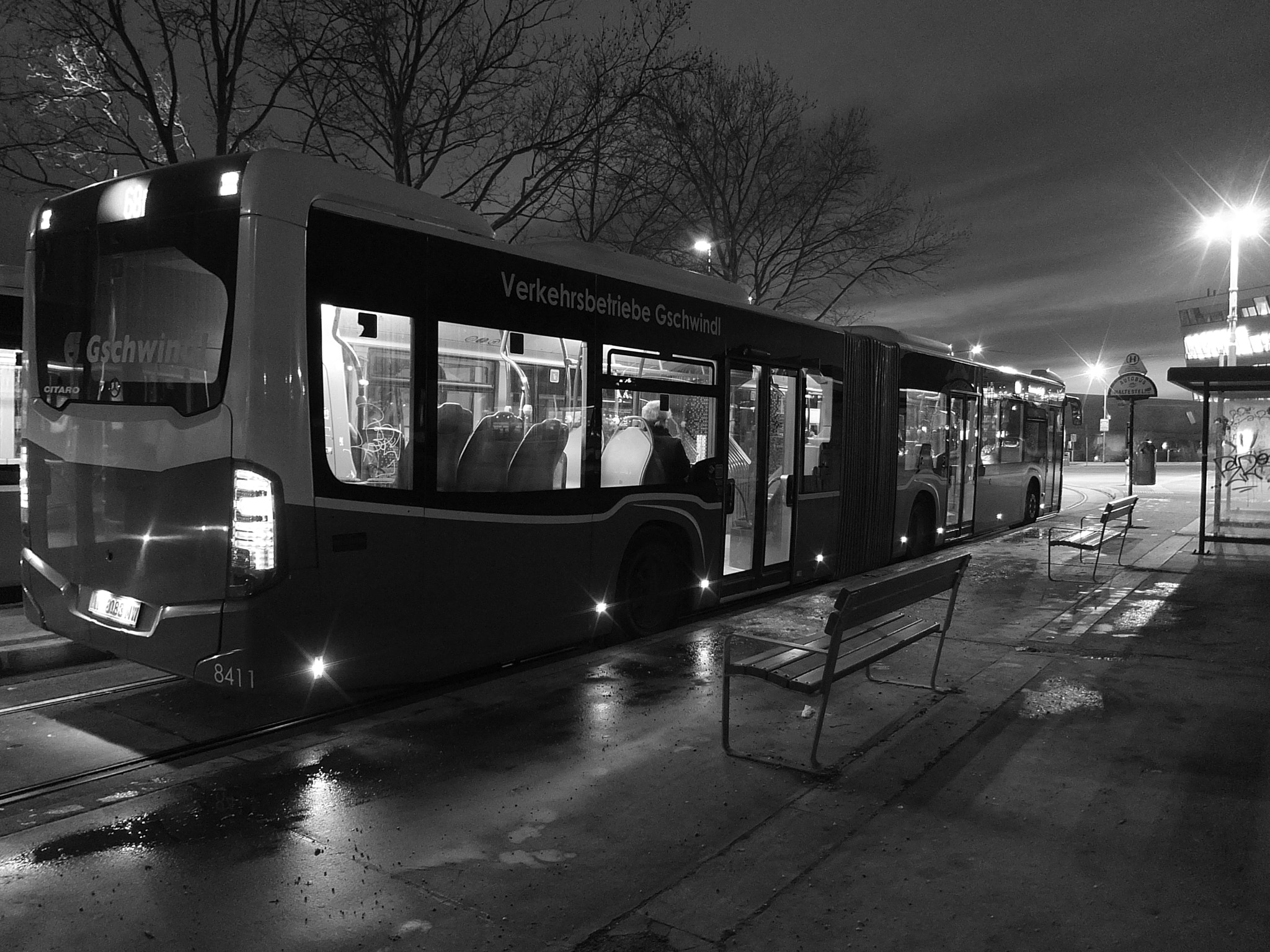 Fujifilm XF1 sample photo. Busstation, austria, oberlaa wien, xf1 fuji, point&shoot, ooc photography