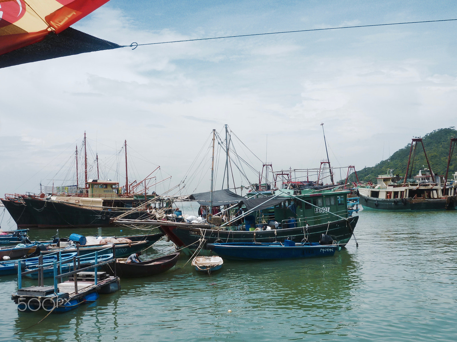 Panasonic DMC-FX60 sample photo. Fishing boats. photography