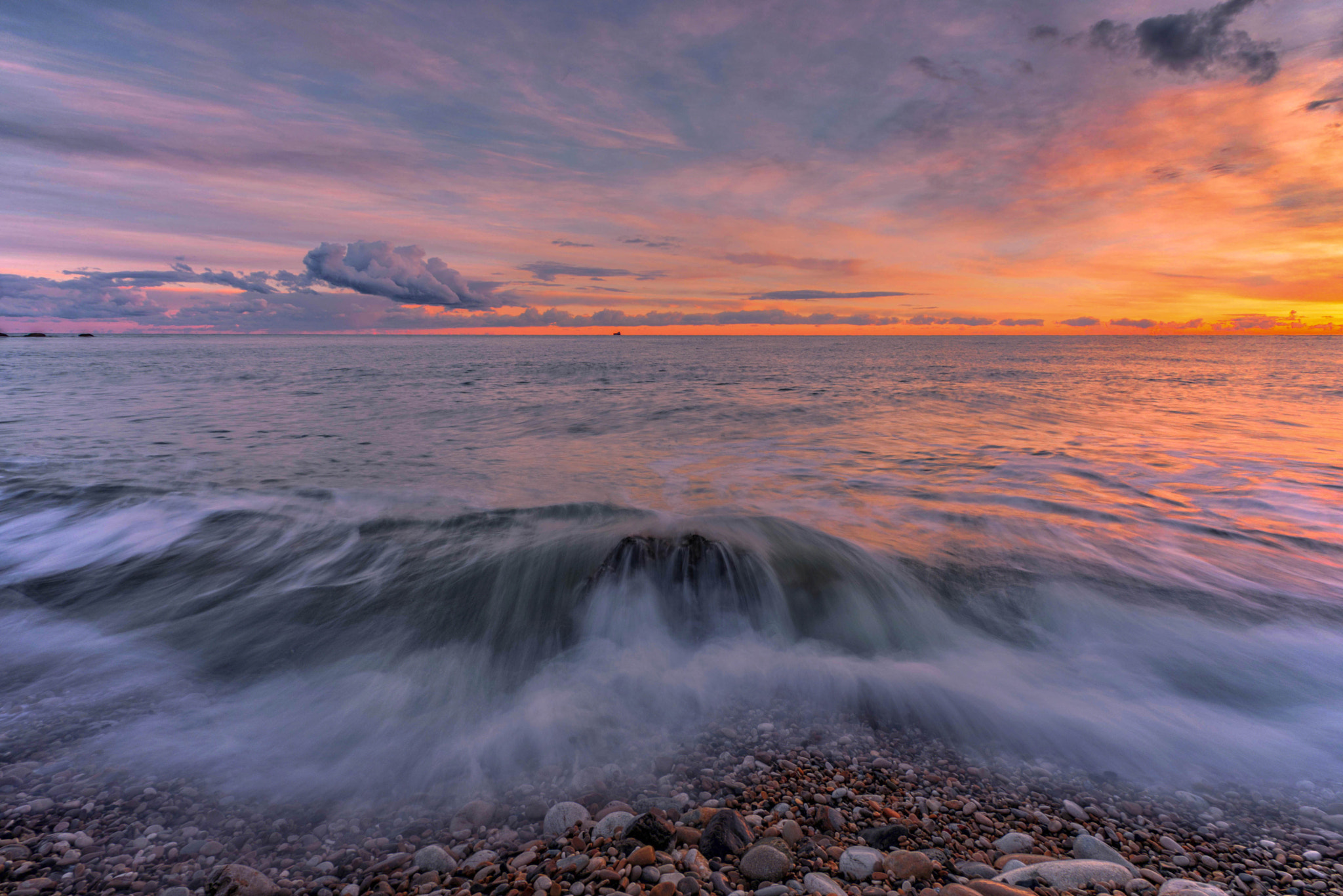 Nikon D610 sample photo. Alba sul mare adriatico photography