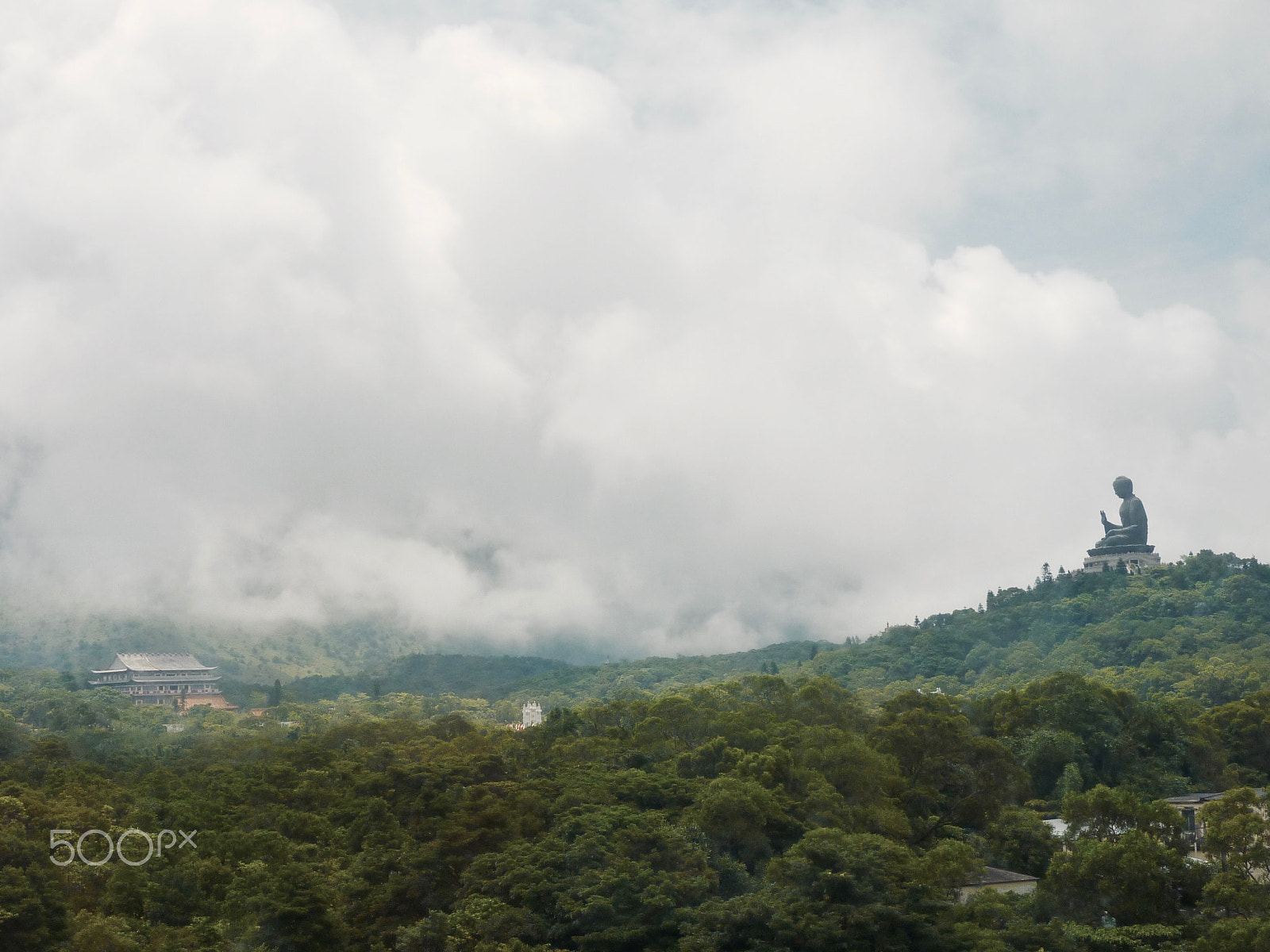 Panasonic DMC-FX60 sample photo. Tian tan buddha. photography