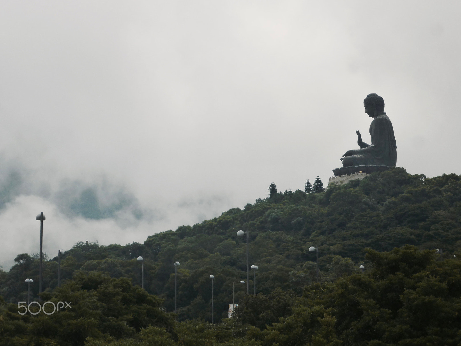 Panasonic DMC-FX60 sample photo. Tian tan buddha. photography