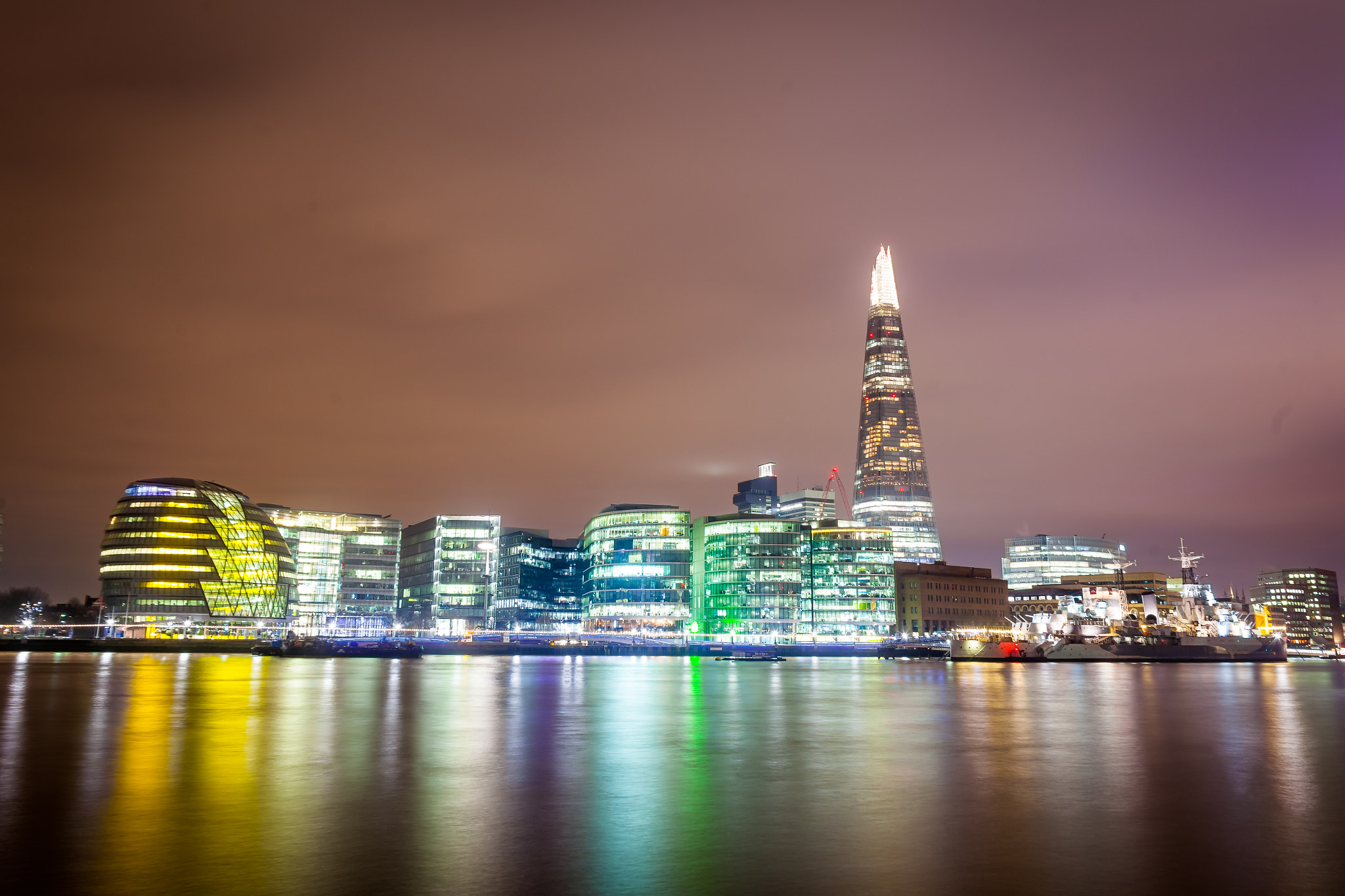 Sigma 17-35mm f/2.8-4 EX DG Aspherical HSM sample photo. London shard photography