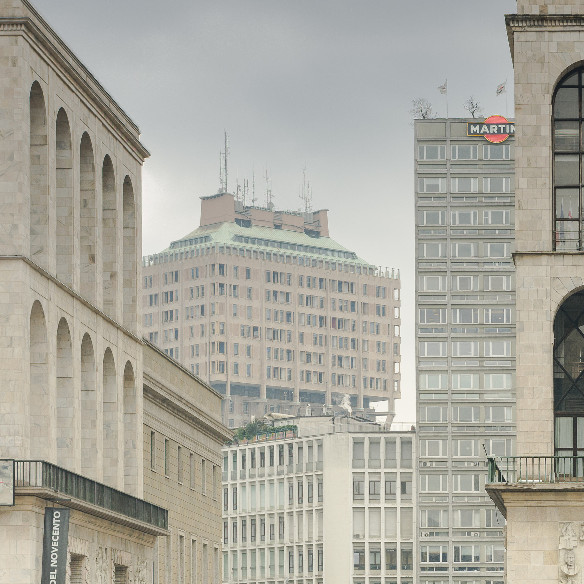 Pentax 645D sample photo. Veslasca tower, milan photography