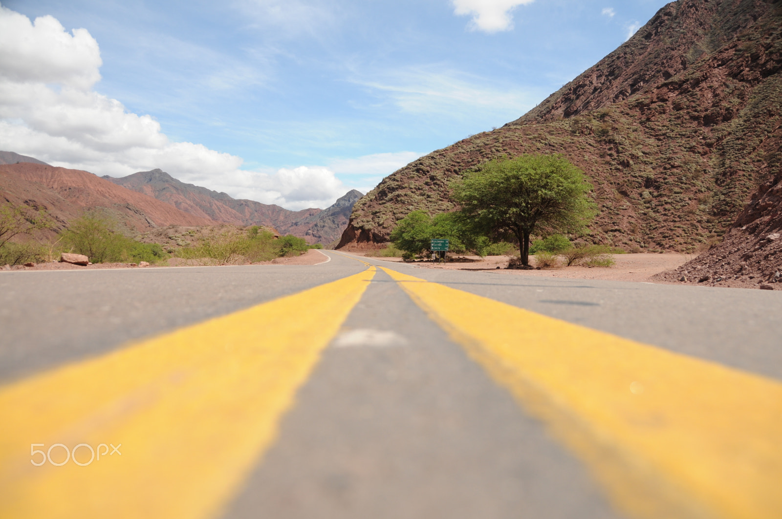 Nikon D300S sample photo. Desert road in cafayate, argentina photography
