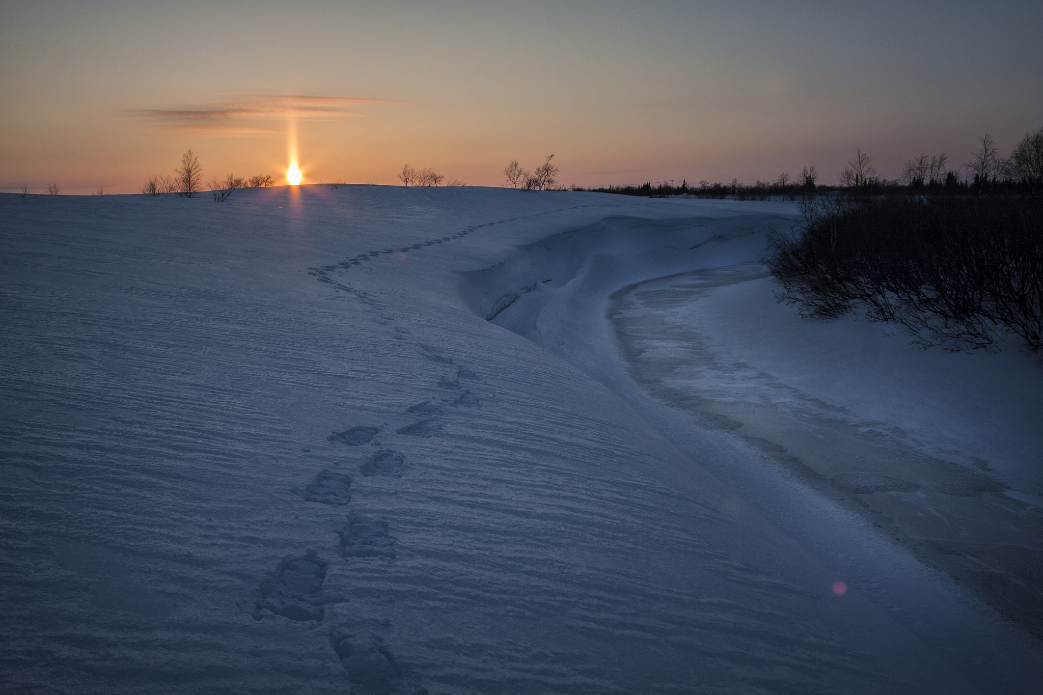 Canon EF 50-200mm f/3.5-4.5L sample photo. The loneliness of the north photography