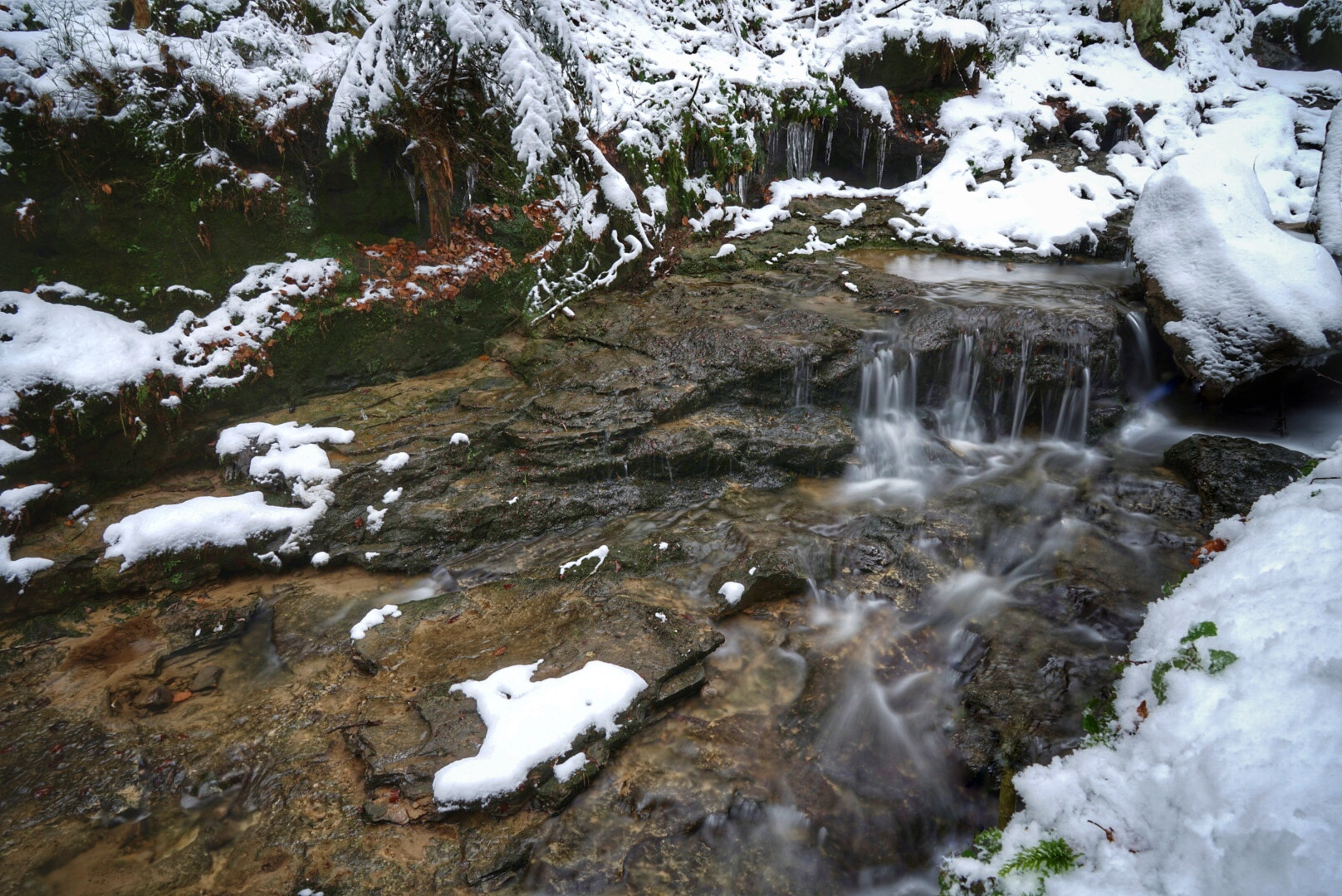 Sony a7 II sample photo. Winter creek photography