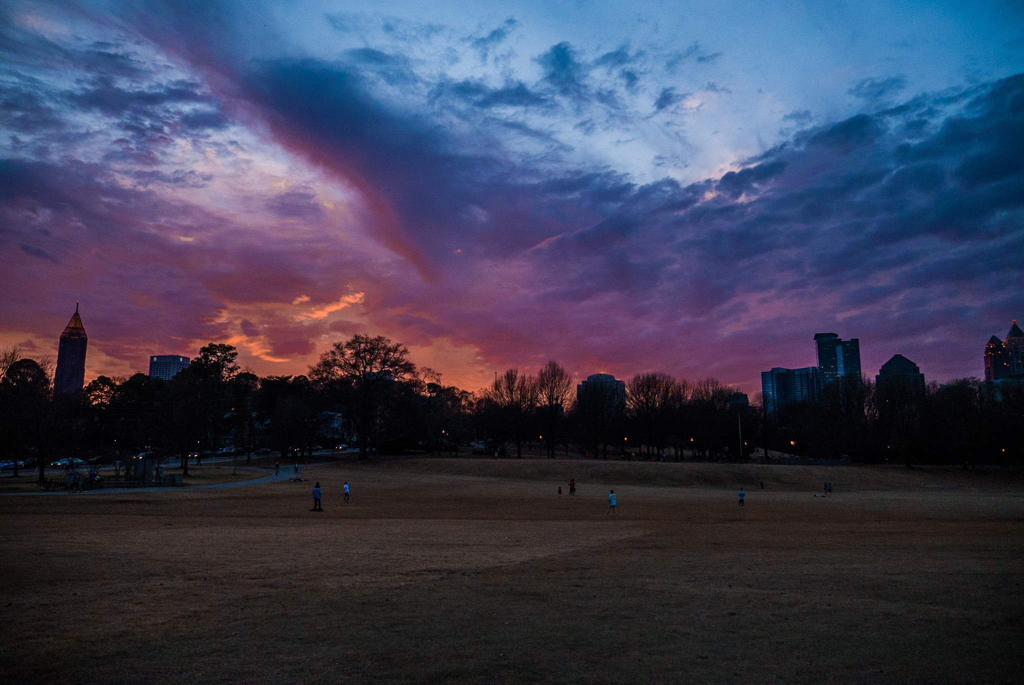 LUMIX G VARIO 14-42/F3.5-5.6 II sample photo. Piedmont sunset photography