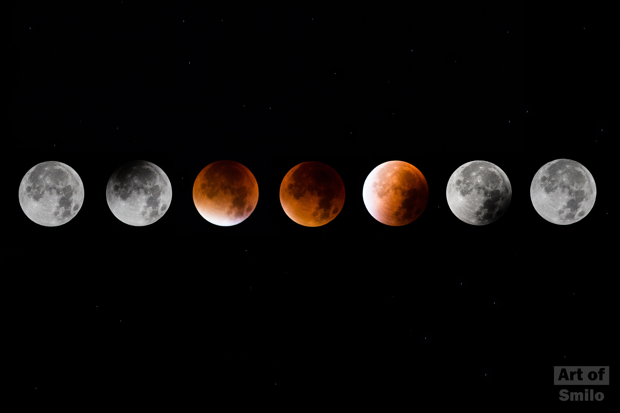 Canon EOS 650D (EOS Rebel T4i / EOS Kiss X6i) sample photo. Lunar eclipse (mondfinsternis) 2015 photography