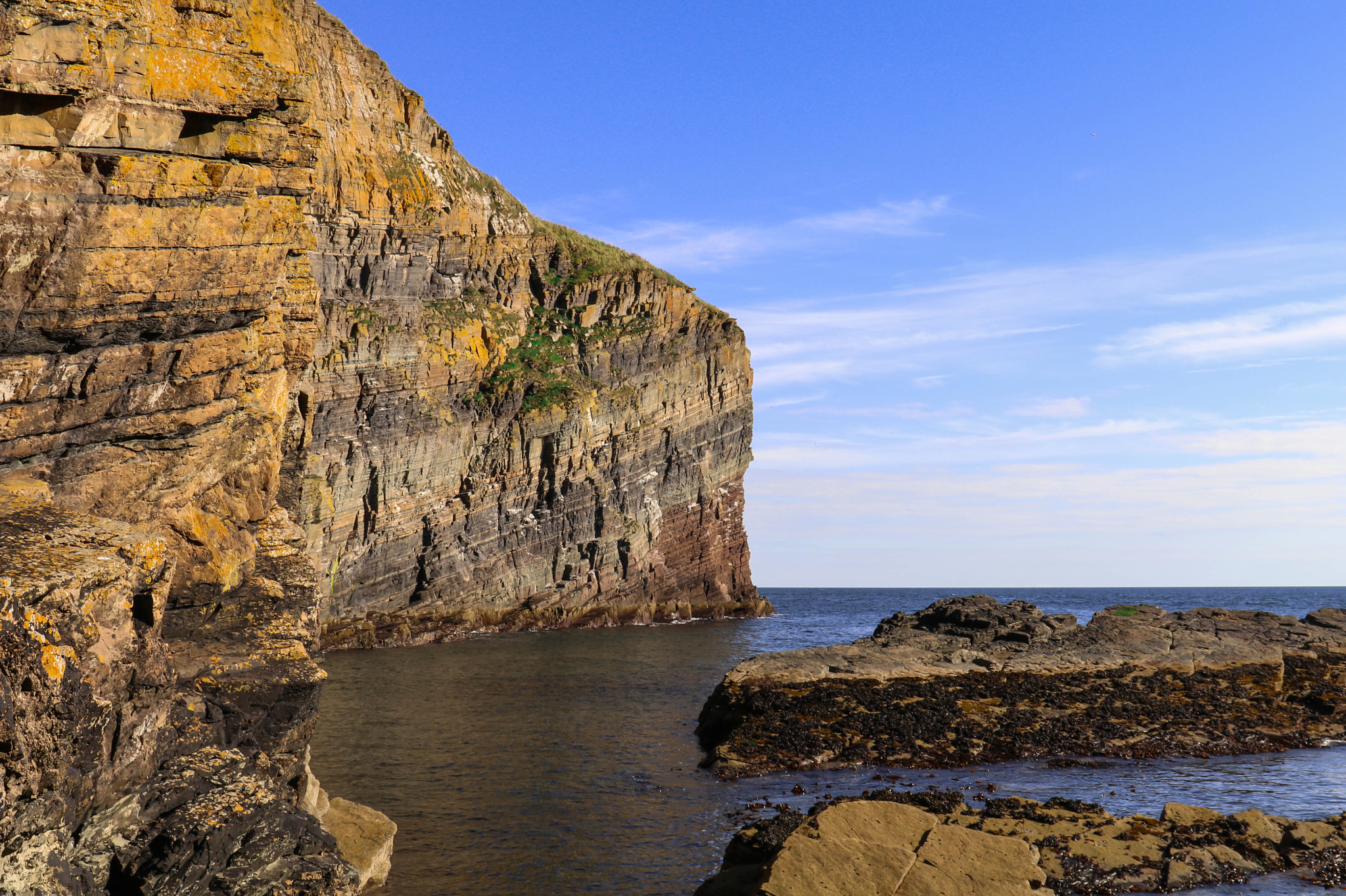 Canon EF 24-105mm F3.5-5.6 IS STM sample photo. Whaligoe steps photography
