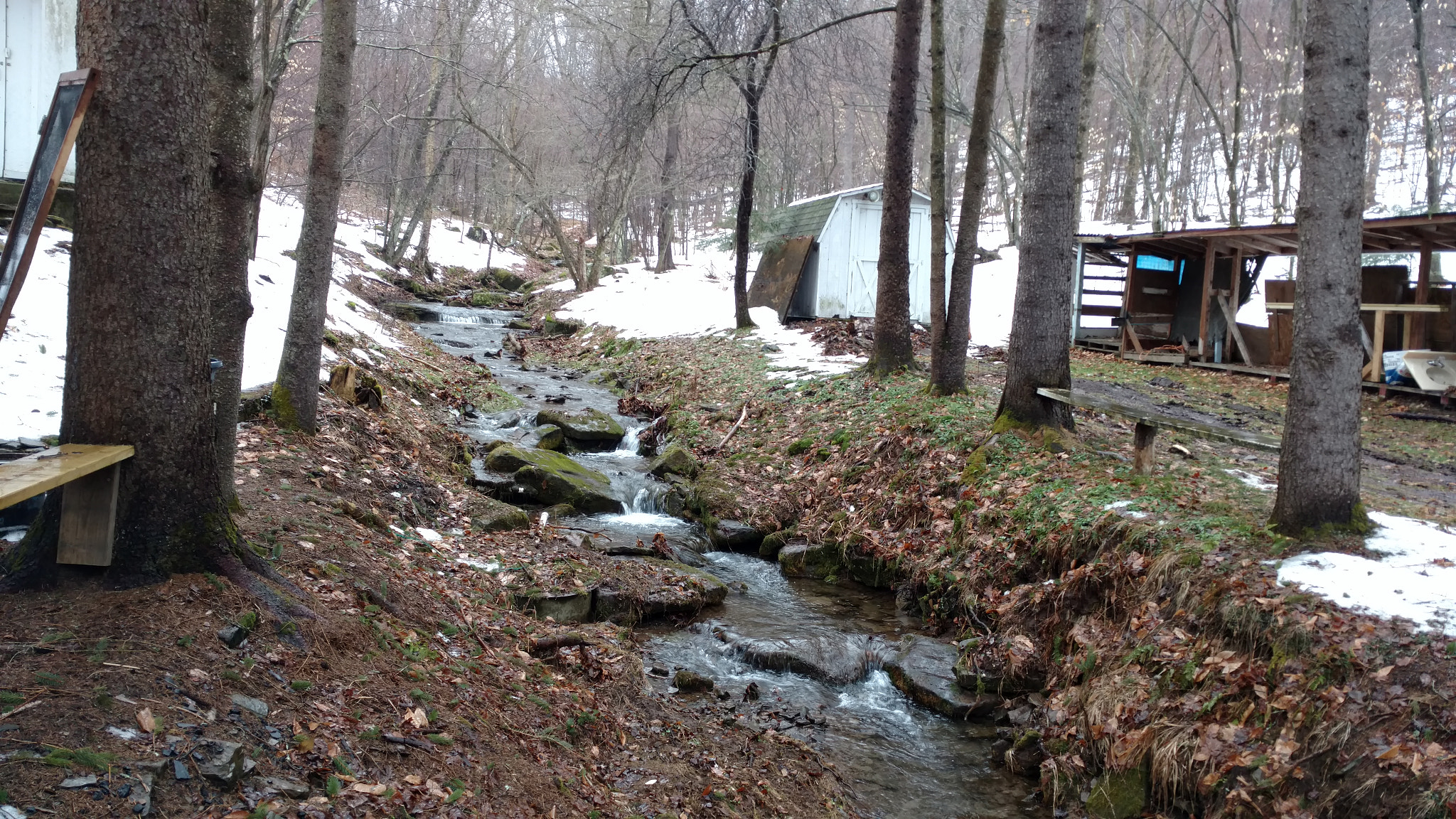 Motorola Moto X Pure Edition sample photo. Pennsylvannia stream. (2) photography