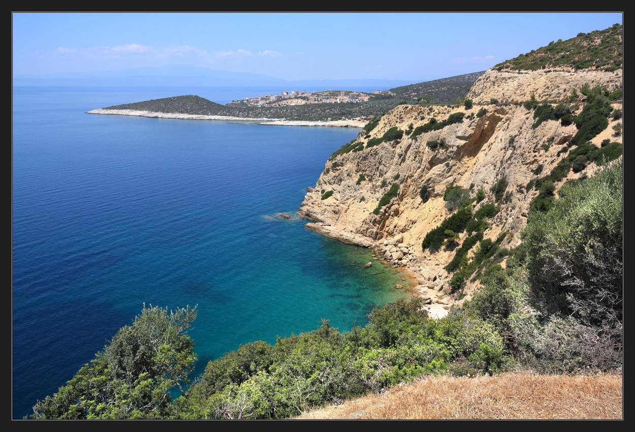 Canon EOS 450D (EOS Rebel XSi / EOS Kiss X2) sample photo. Coast of thassos photography