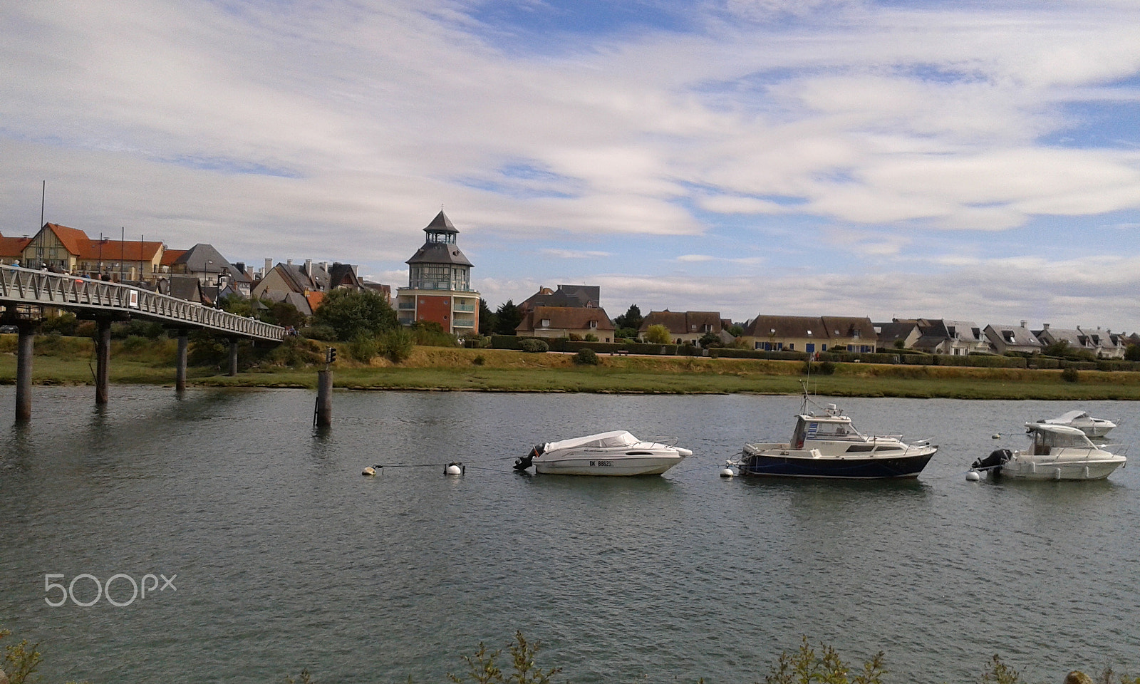 Samsung Galaxy Ace Style sample photo. Cabourg harbor photography