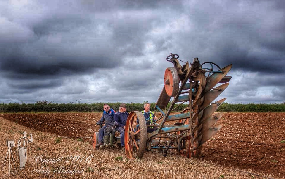 Canon EOS 40D sample photo. Old school steam plough. photography