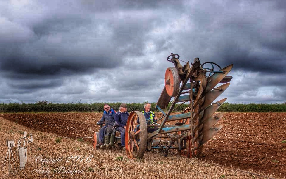 Canon EOS 40D + EF28-70mm f/2.8L USM sample photo. Old school steam plough. photography