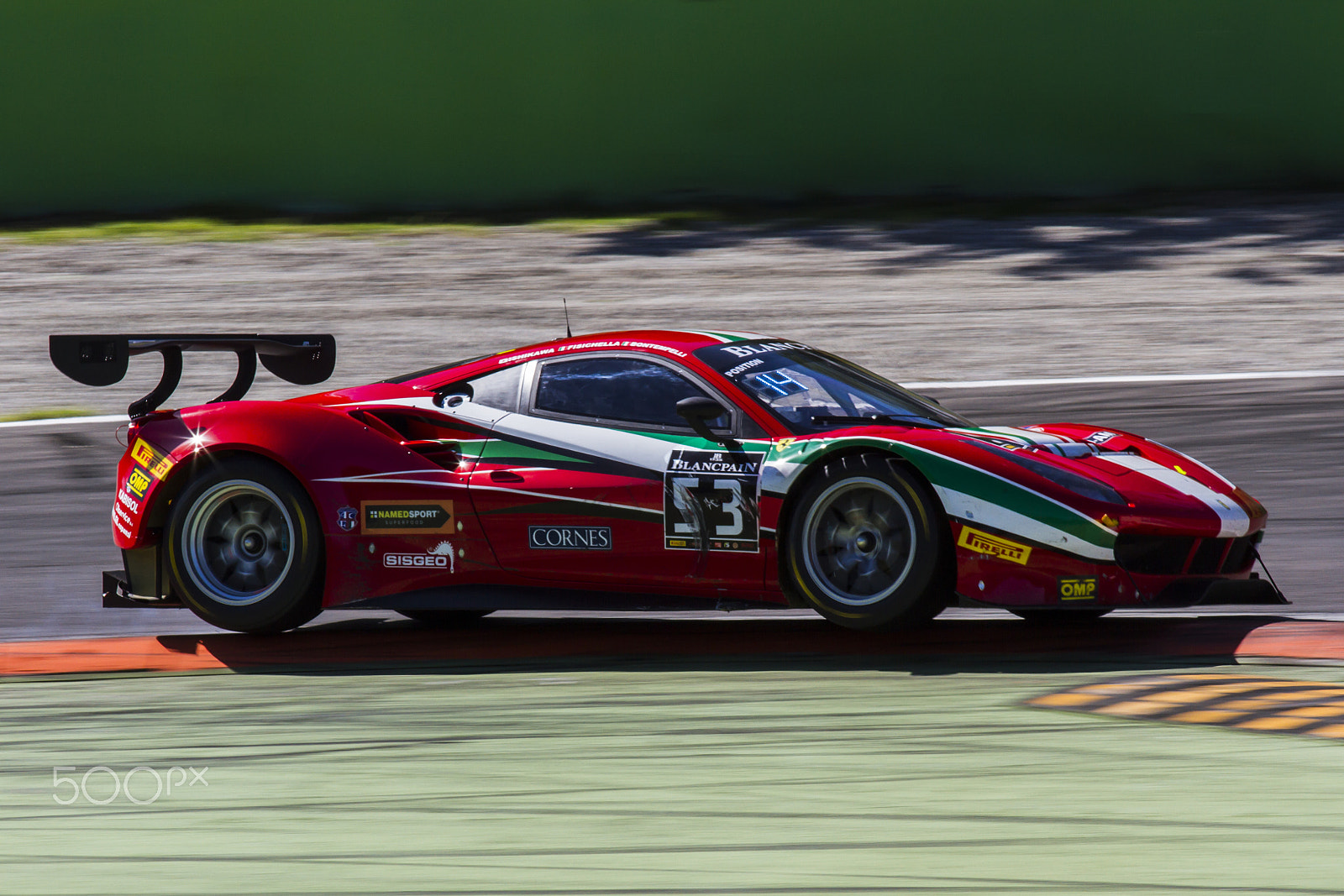 Canon EOS 7D + Canon EF 300mm f/4L sample photo. Rosso ferrari photography