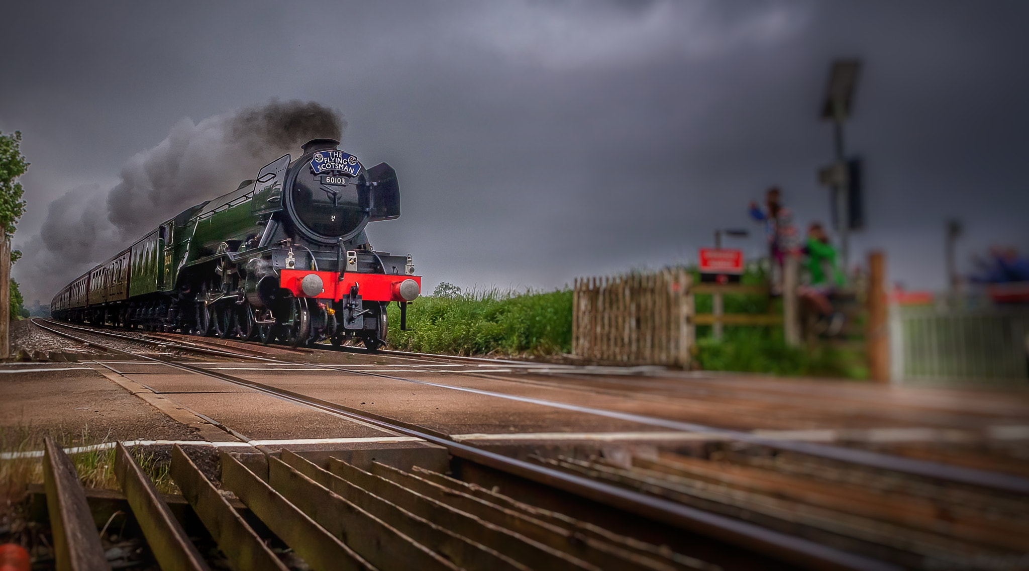 Canon EOS 5D Mark II sample photo. Flying scotsman photography