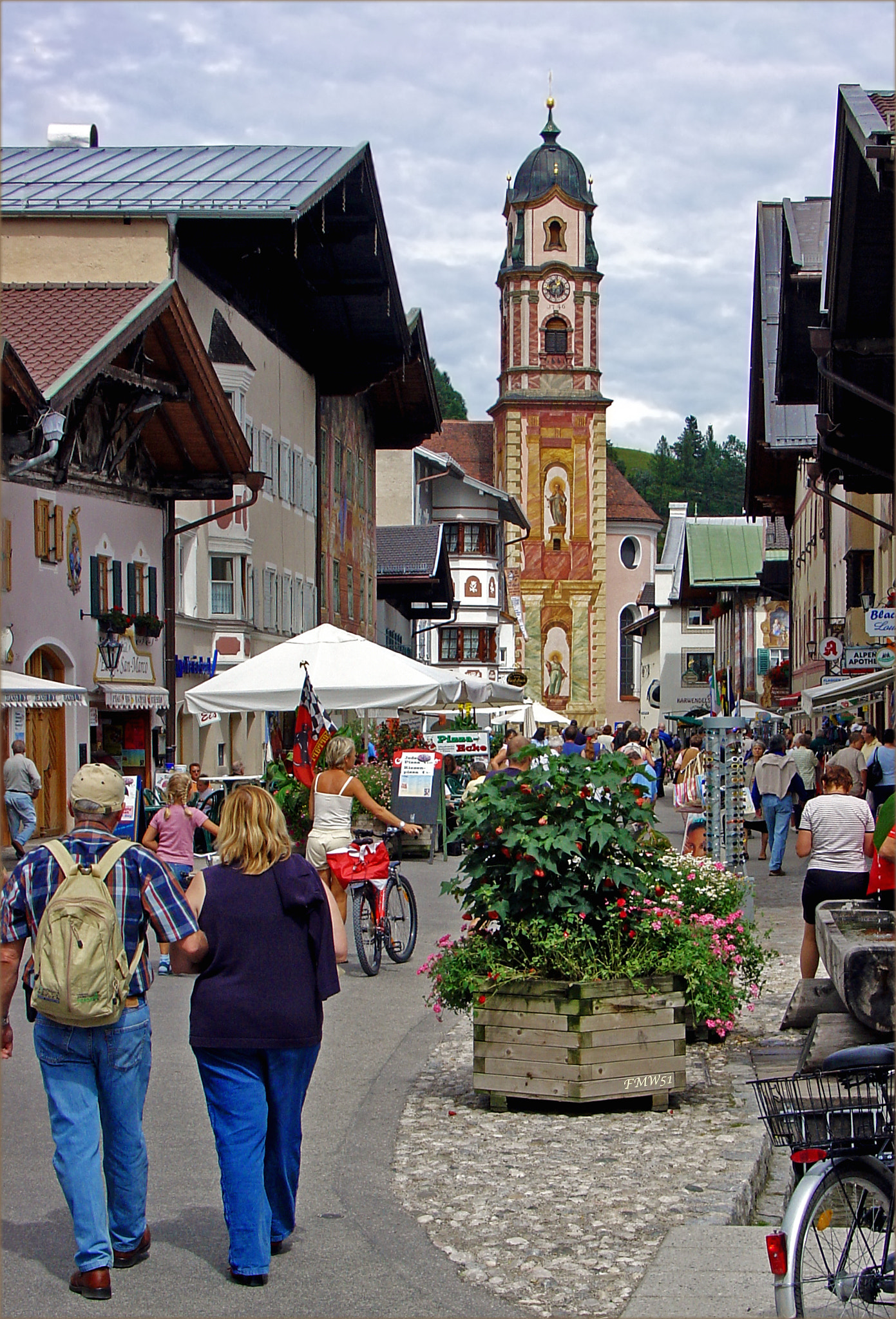 Sony DSC-V1 sample photo. Stroll through mittenwald photography